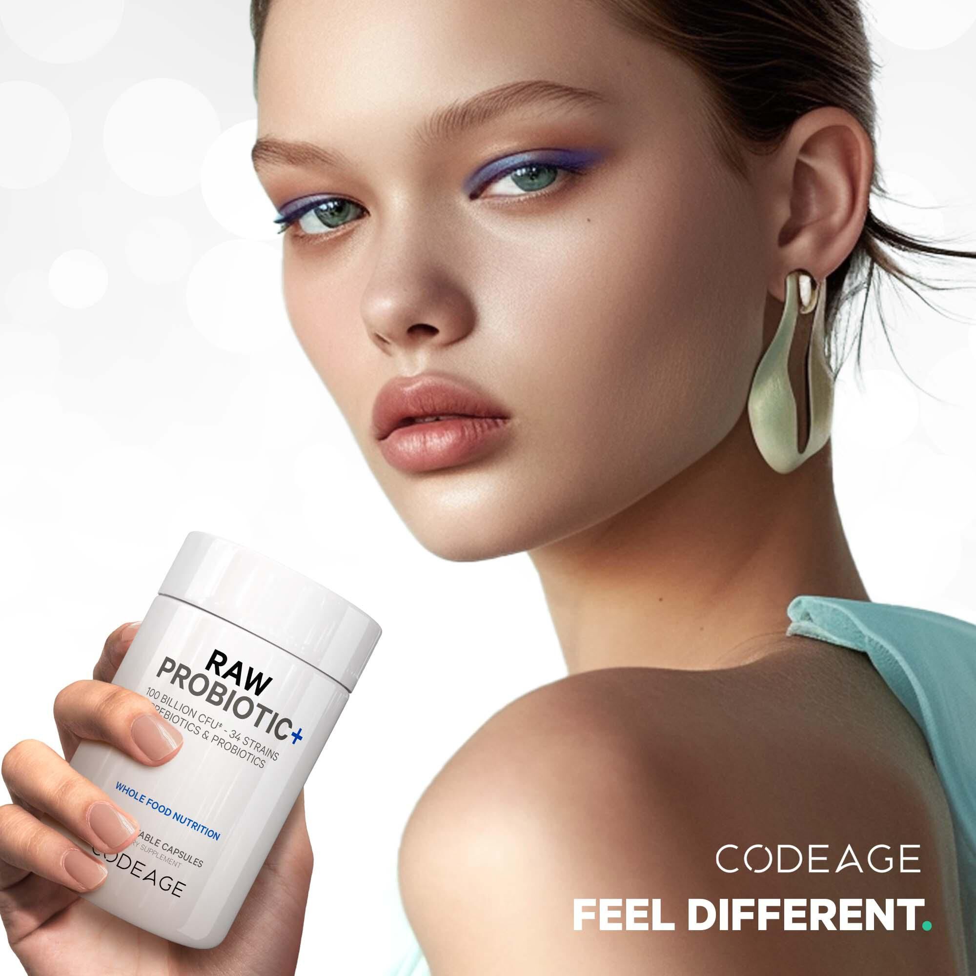 Raw Probiotic+ - 30 Vegetable Capsules (30 Servings)  | GNC