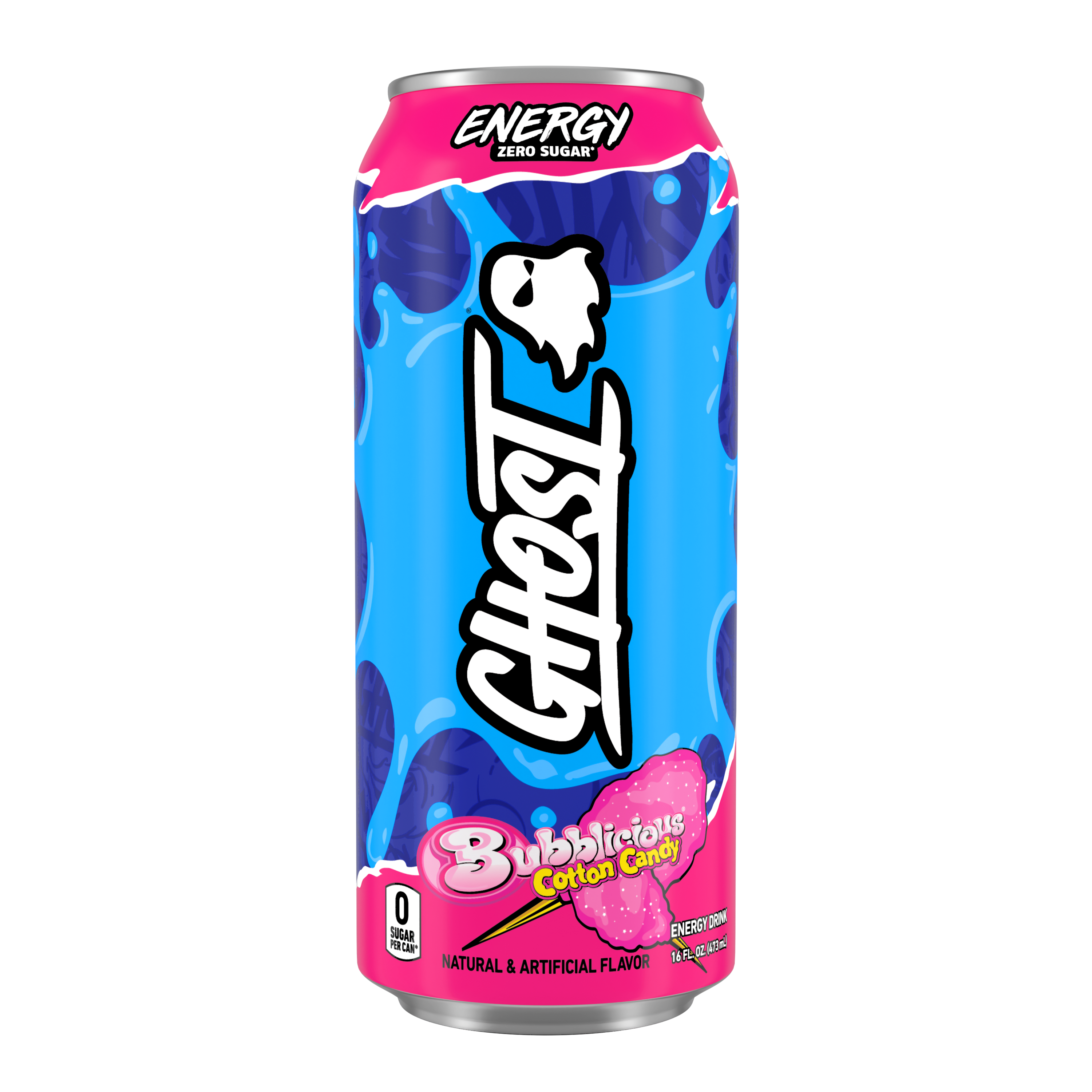 チリ　Sugar GHOST Energy Drink, Zero Sugars, Cherry Limeade, 4 Pack Same