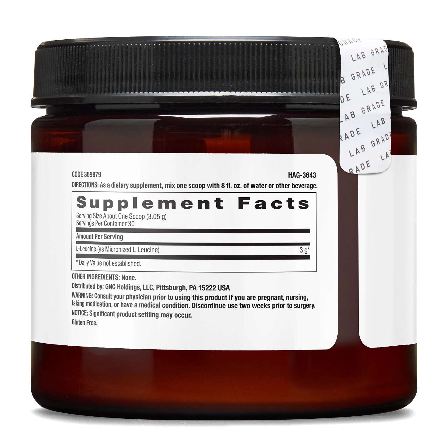 Chemistry Labs&trade; L-Leucine&nbsp;(30 Servings)