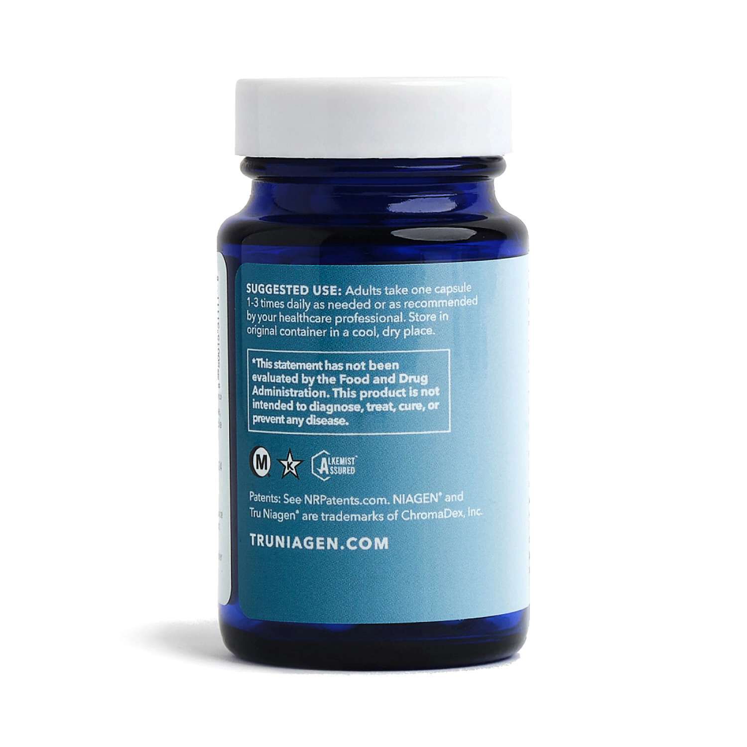 Tru Niagen 300mg - 30 Vegetarian Capsules (30 Servings)  | GNC
