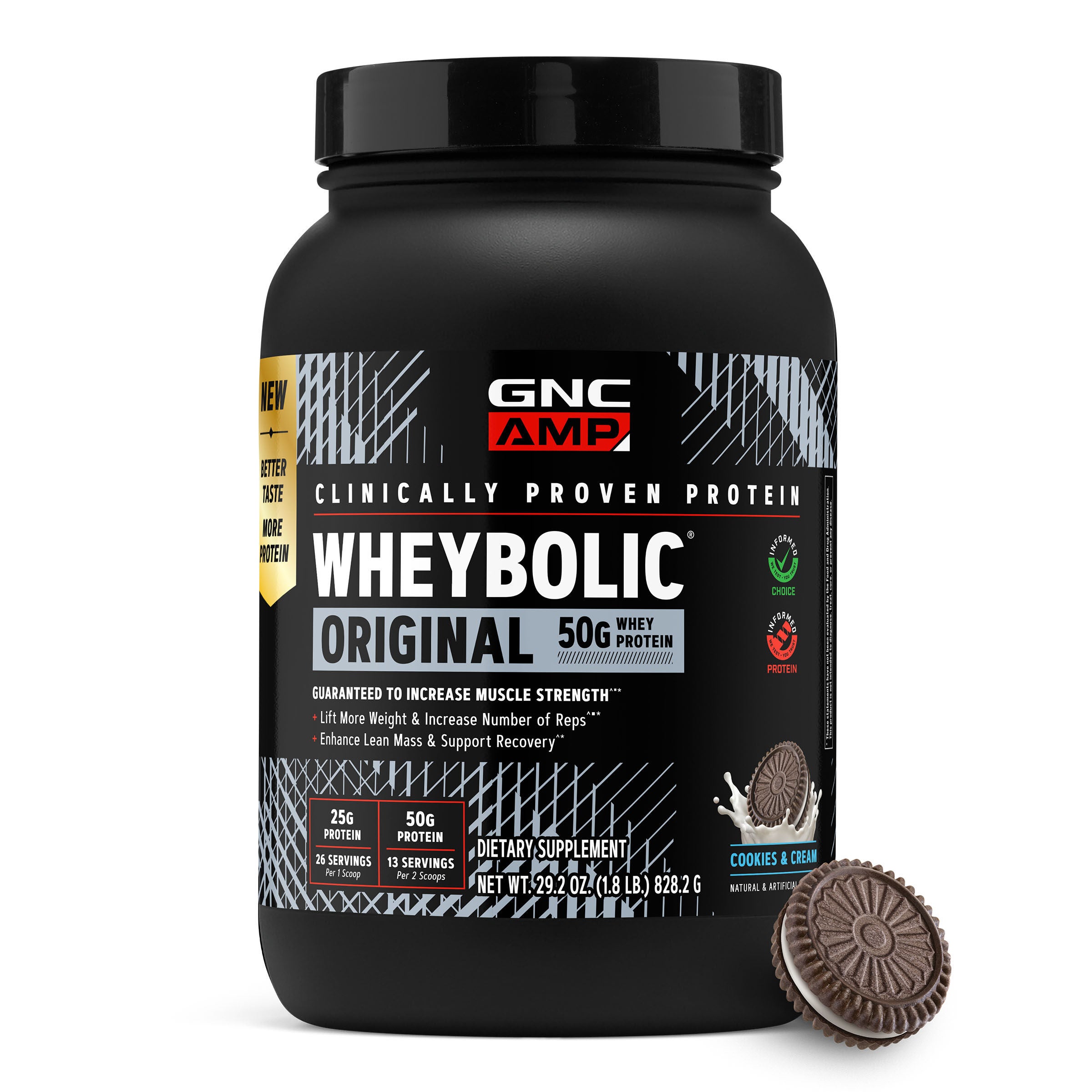 New Wheybolic - Cookies &amp; Cream (26 Servings) Cookies and Cream | GNC