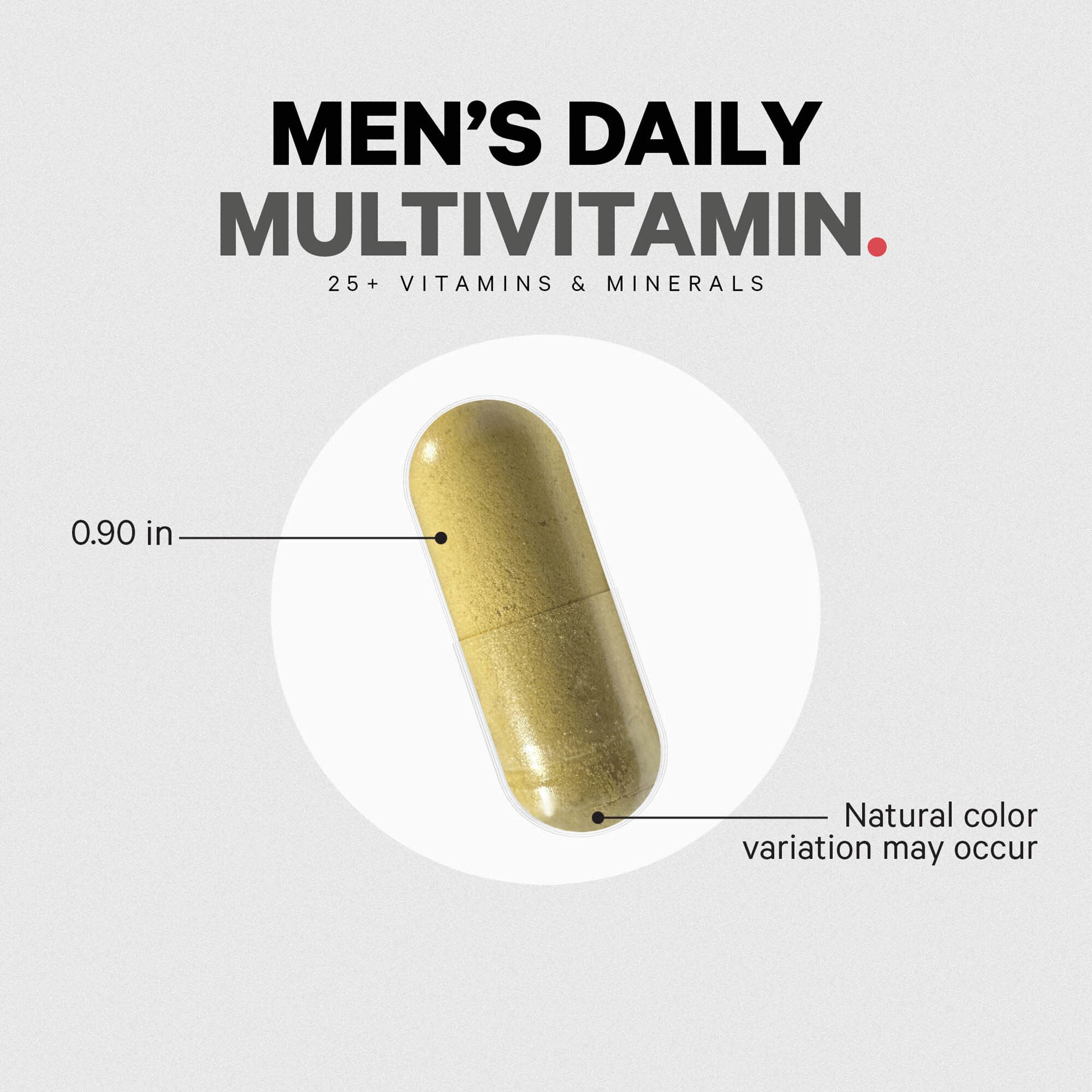 Men's Fermented Multivitamin - 120 Capsules (60 Servings)  | GNC