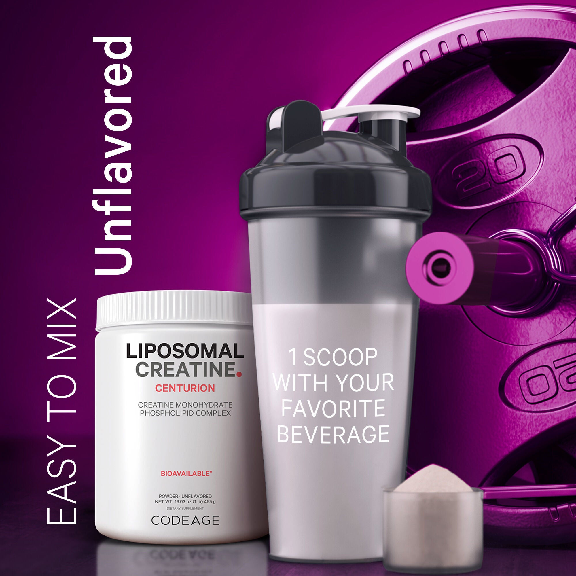 Liposomal Creatine Powder - Unflavored (90 Servings)