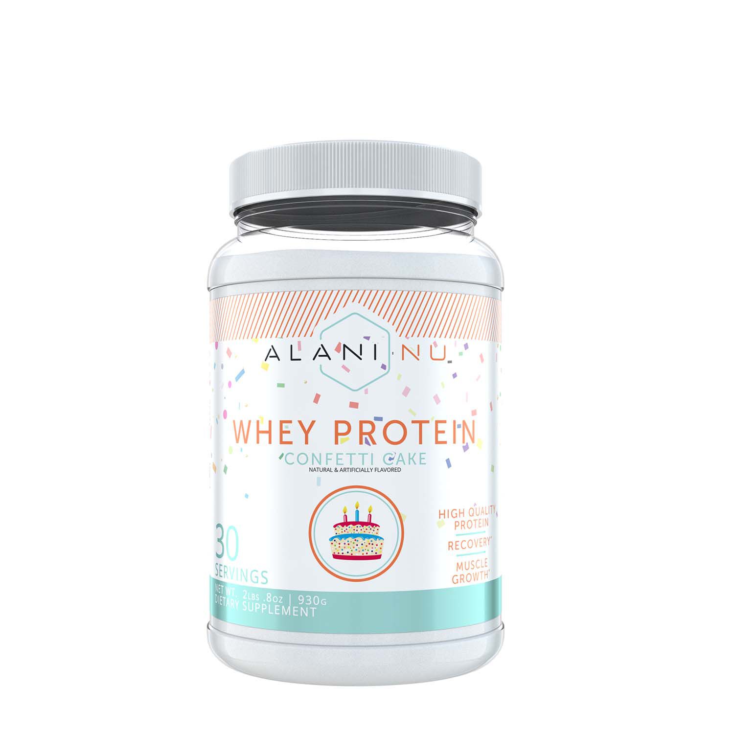 Alani Nu Whey Protein Powder Confetti Cake Gnc