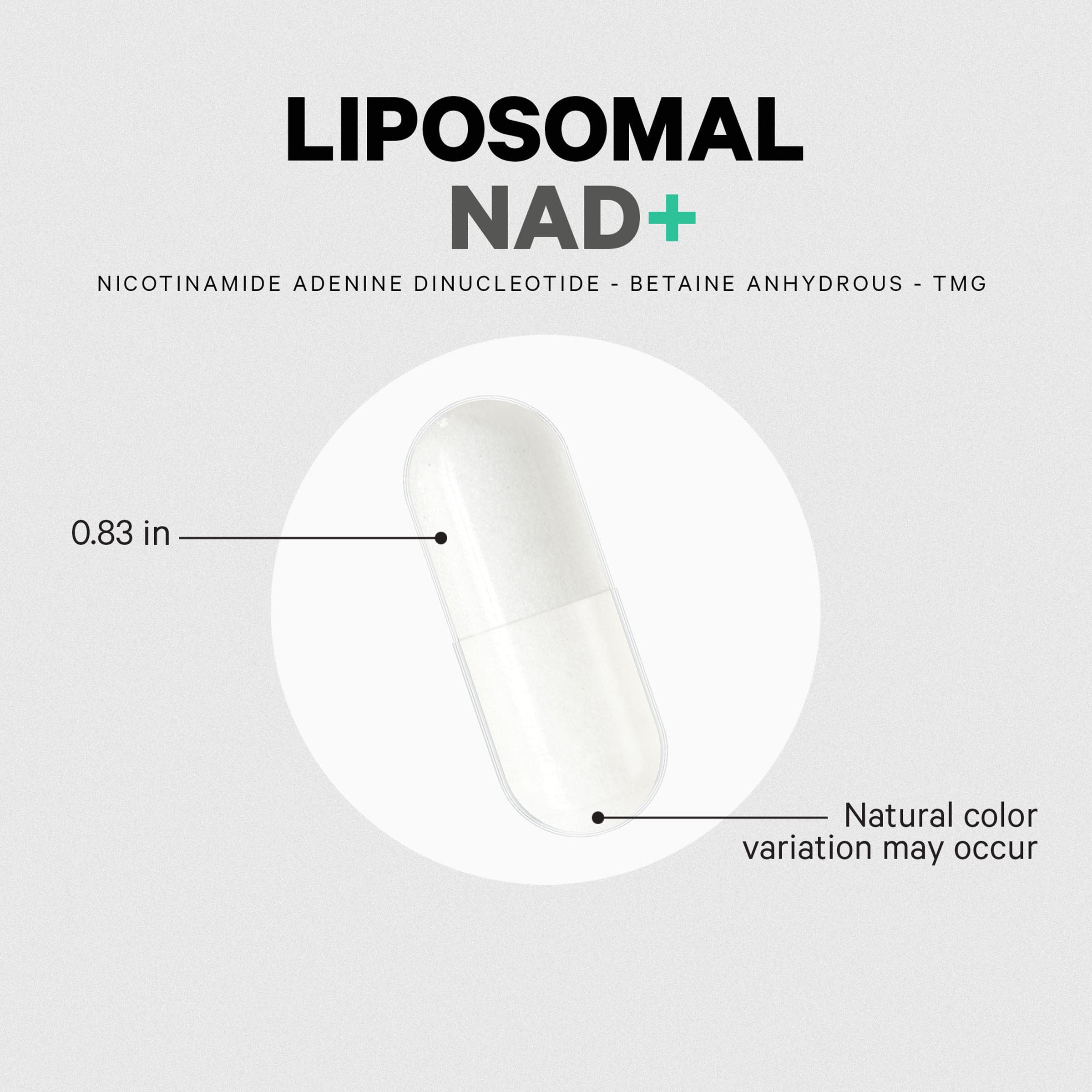 Liposomal NAD+ Eternal - 60 Capsules (30 Servings)  | GNC