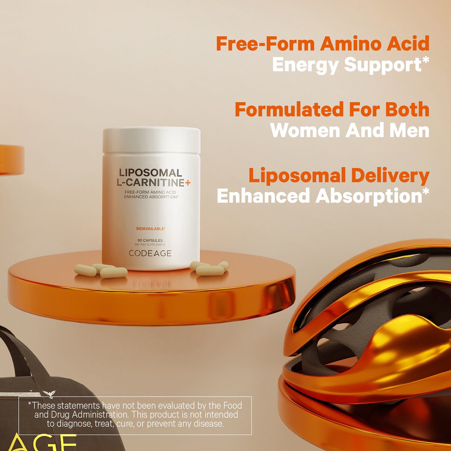 Liposomal L-Carnitine+ - 90 Capsules (90 Servings)