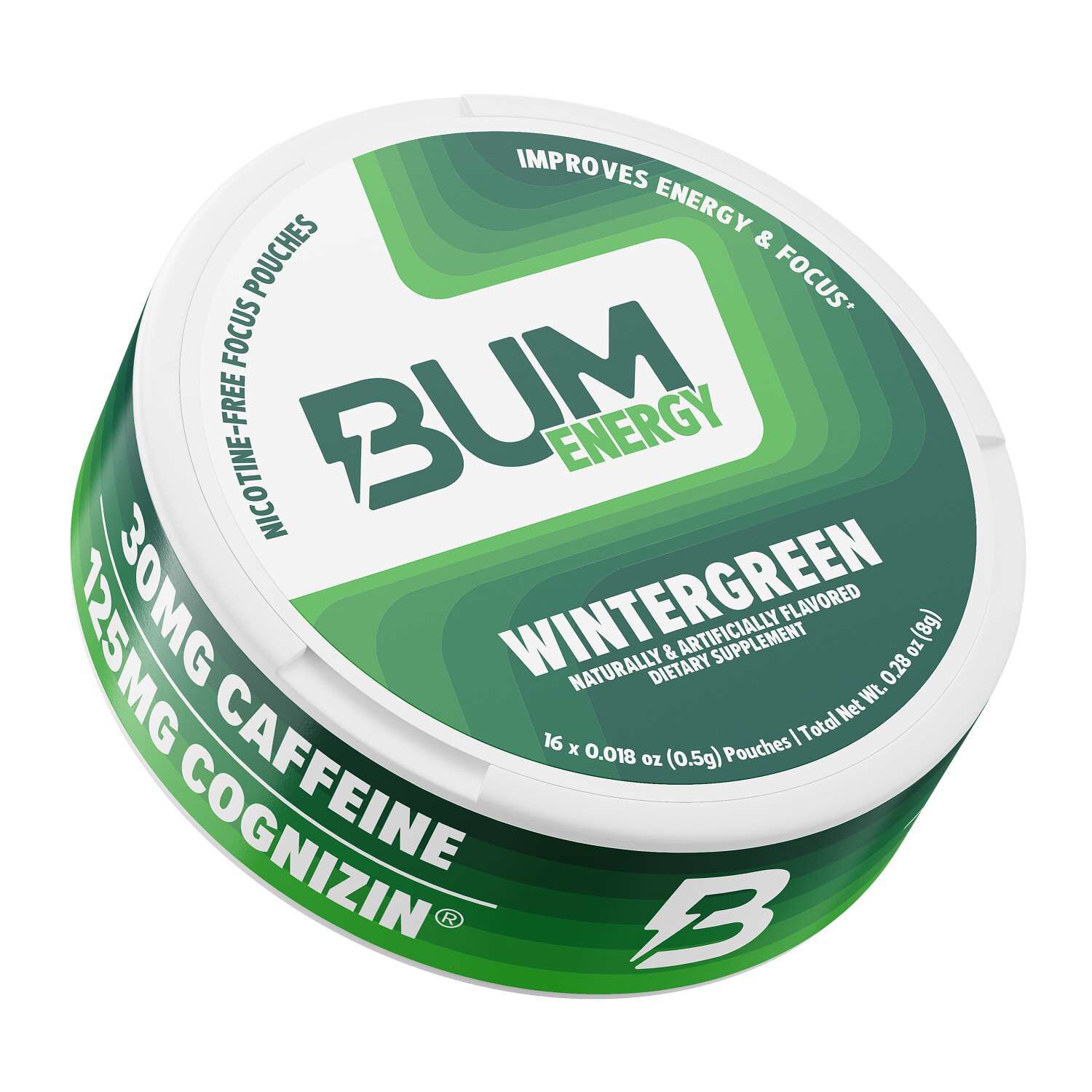 Energy & Focus Pouches - Wintergreen (5 Pack) Wintergreen | GNC