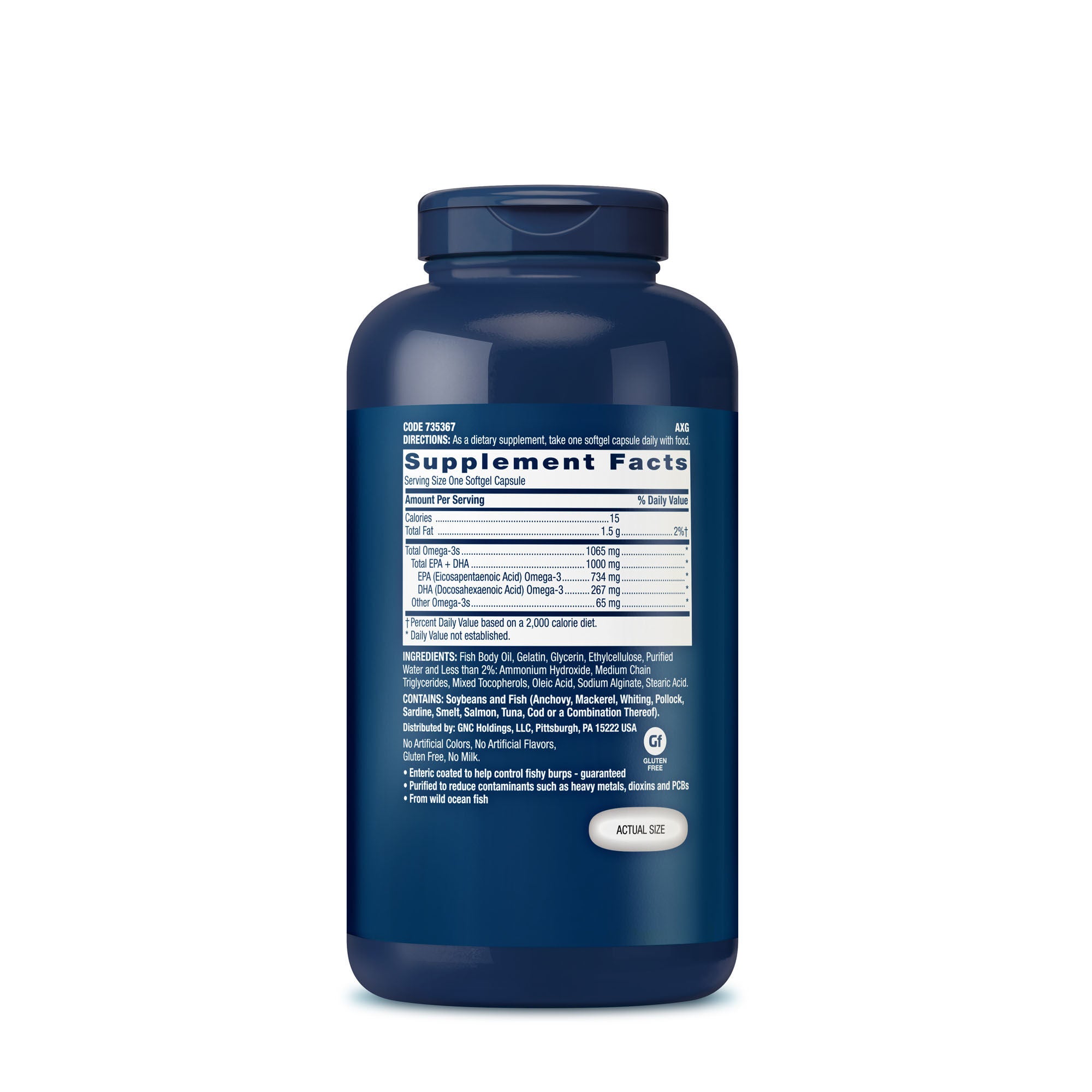 Gnc new arrivals salmon oil