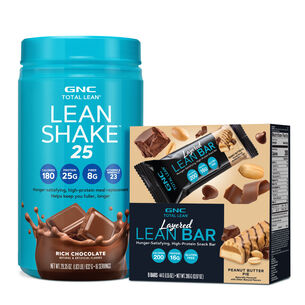 GNC Total Lean Shake 25 + Layered Lean Bar Bundle  | GNC