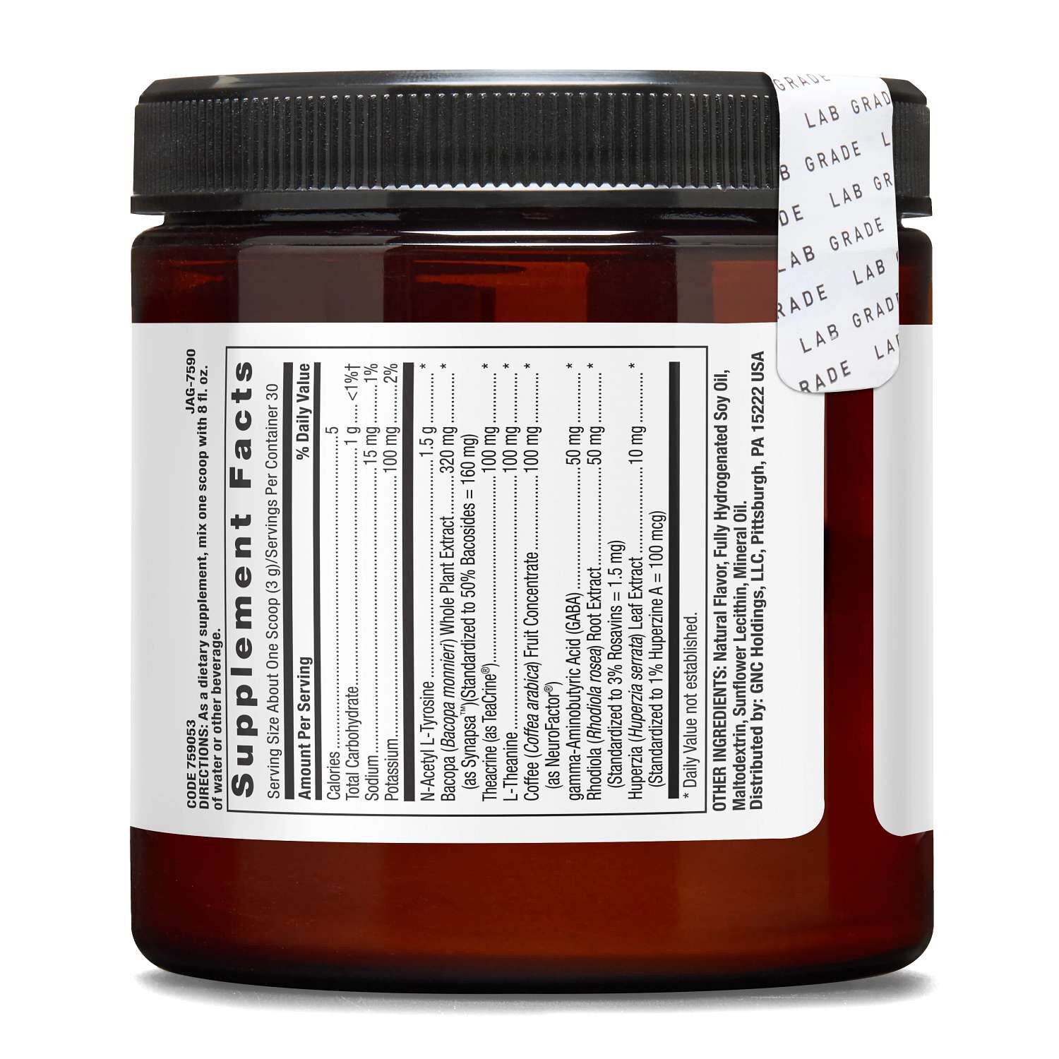 Chemistry Labs&trade; Nootropic - 3.2 oz  (30 Servings)