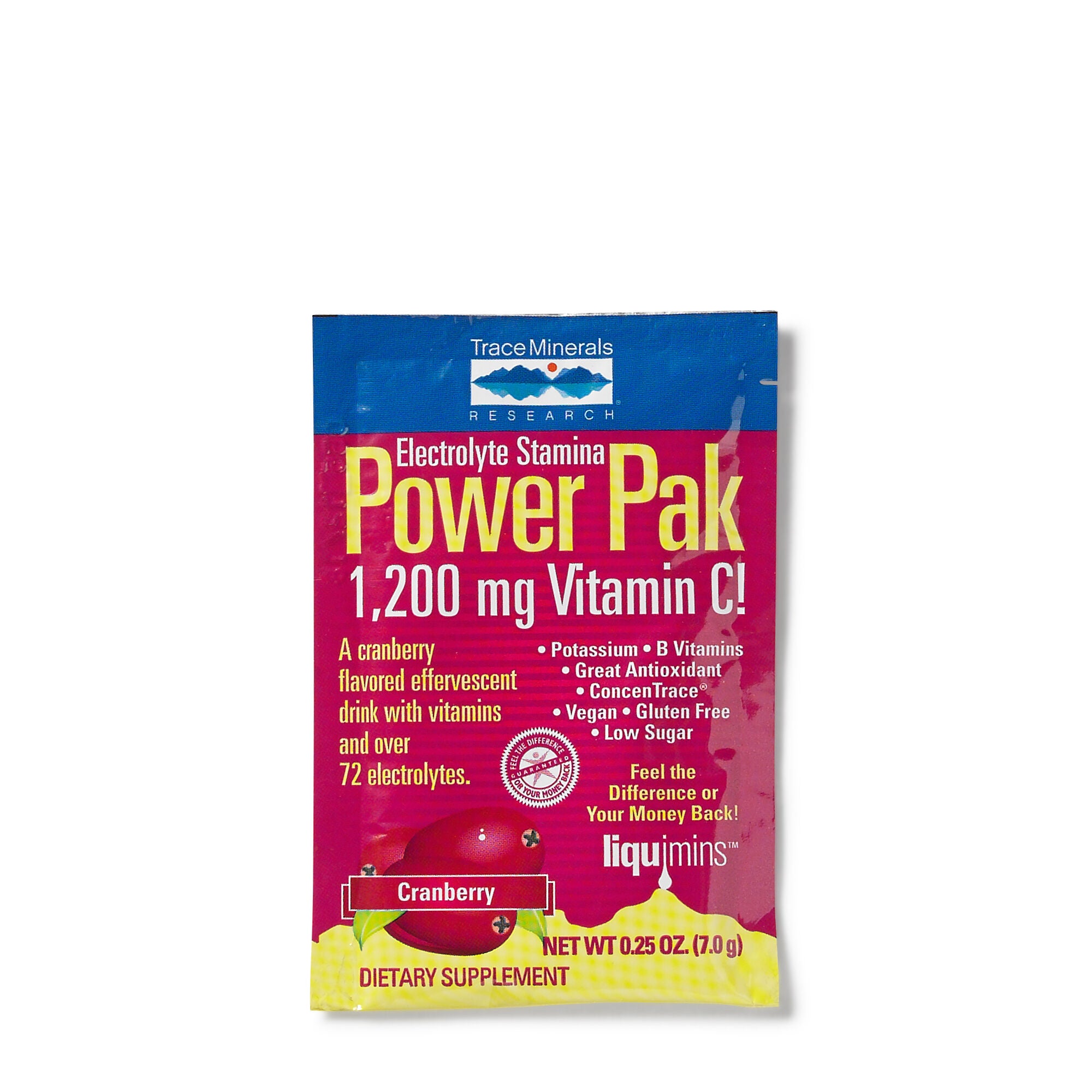 Electrolyte Stamina Power Pak Cranberry Cranberry GNC