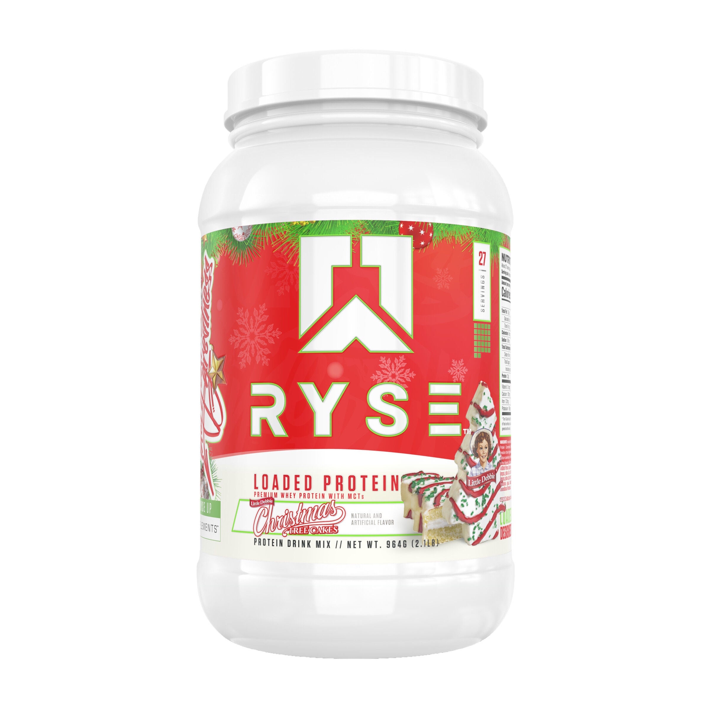 Loaded Protein - Little Debbie Christmas Tree Cakes (27 Servings) | GNC