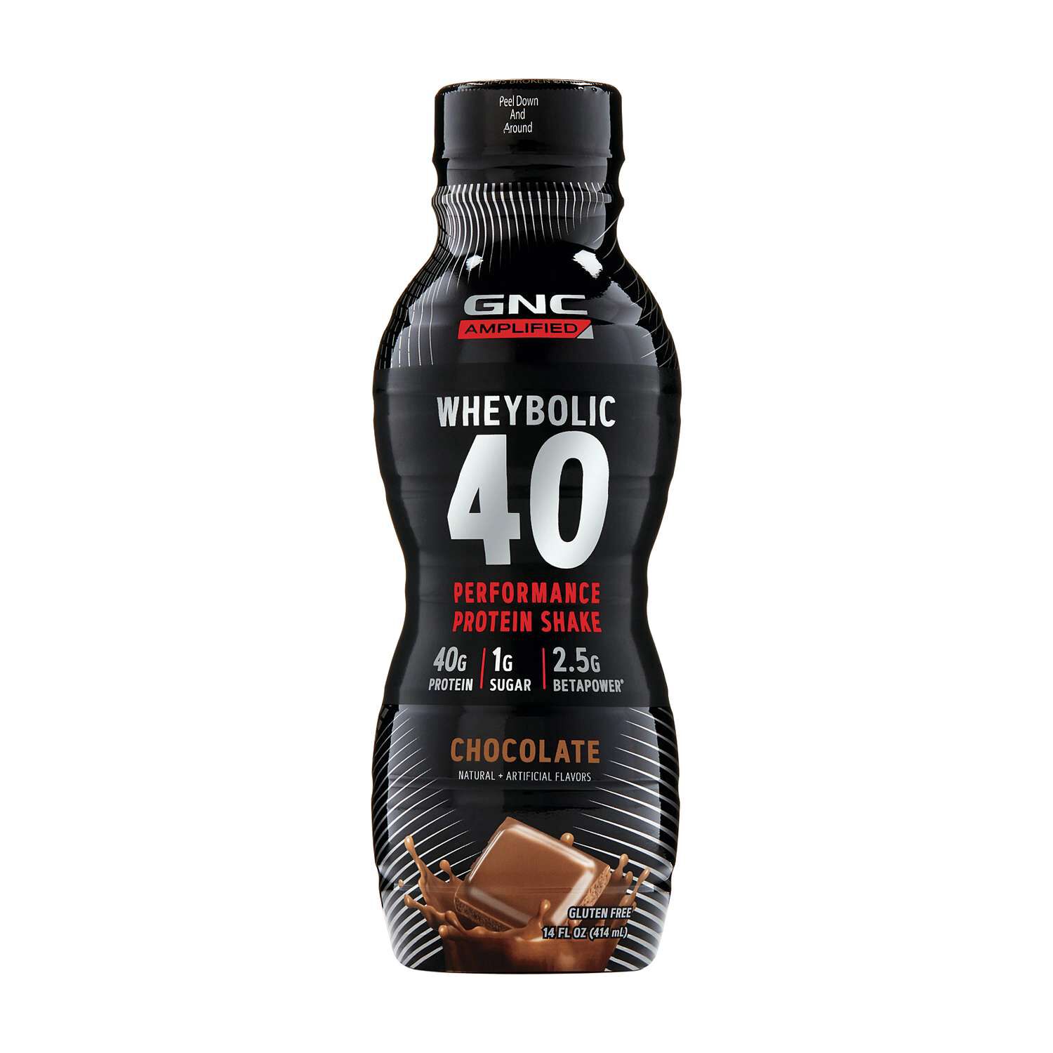 Wheybolic 40 - Chocolate - 14oz. (12 Bottles)