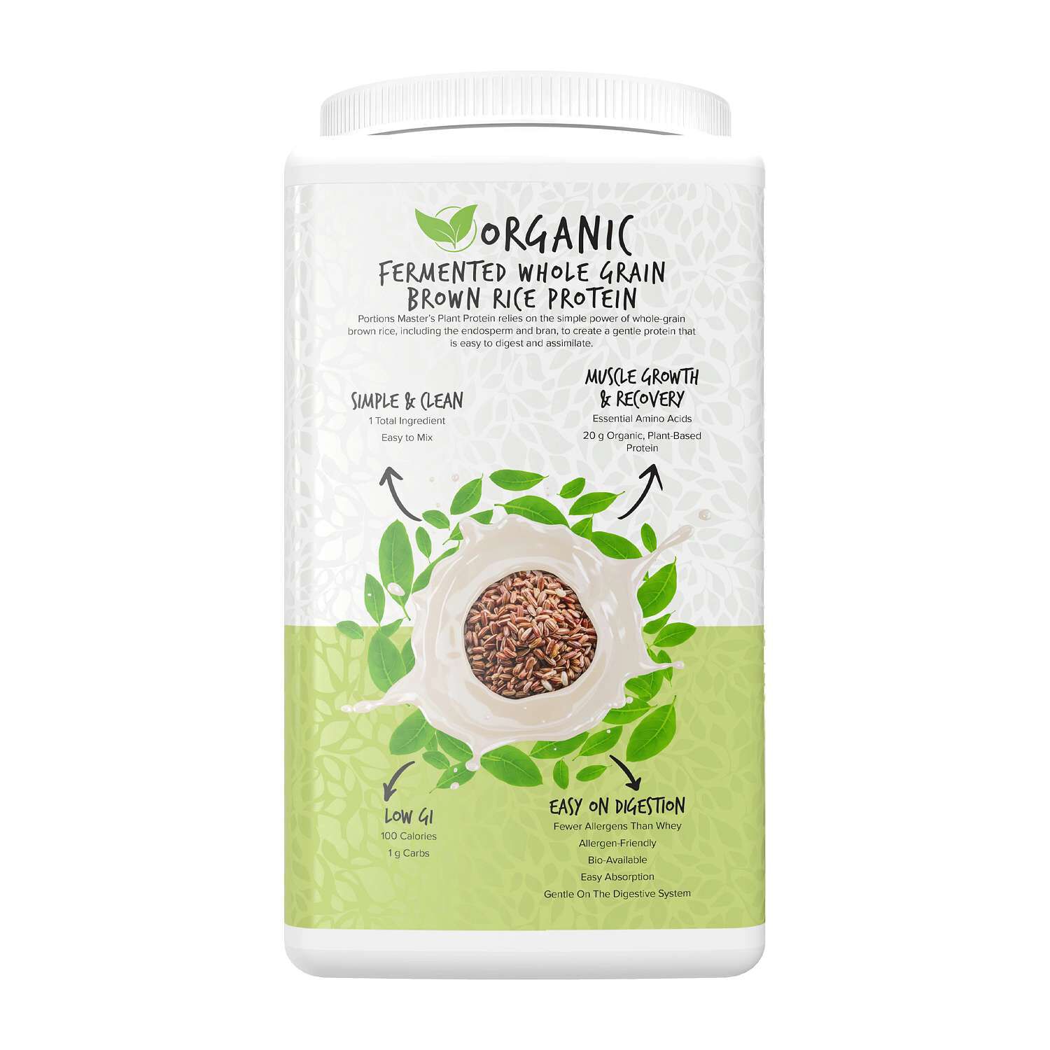 Vegan Plant Protein - Unflavored (30 Servings)  | GNC