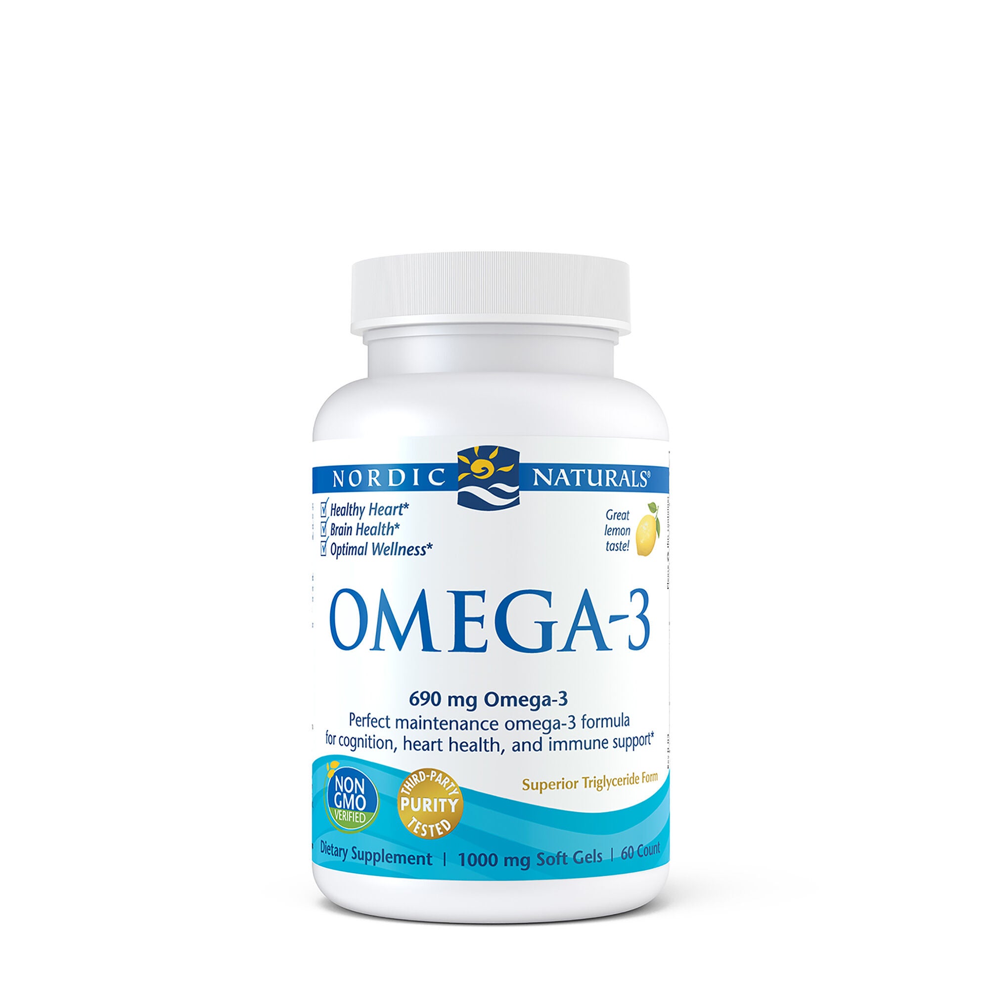 Nordic Naturals® Omega-3 - Lemon | GNC