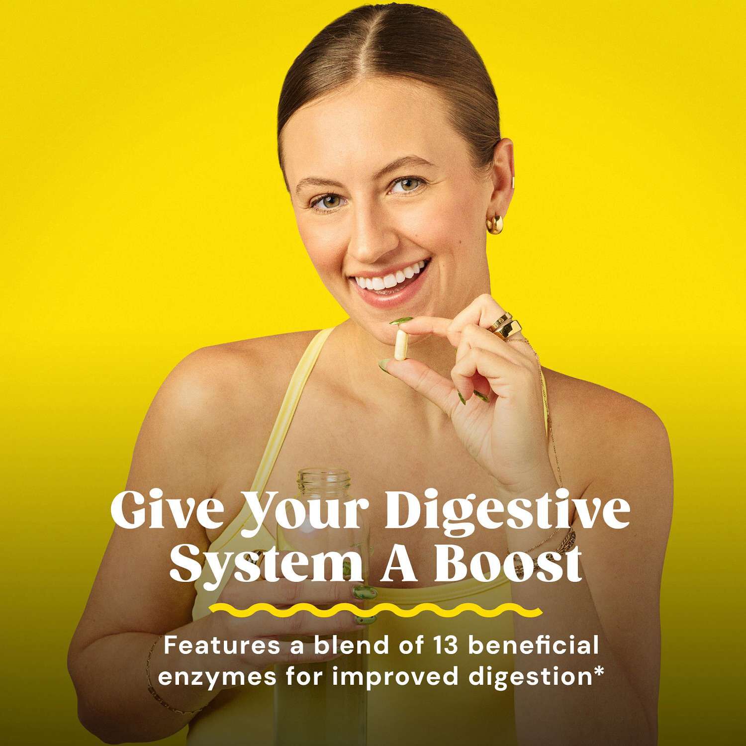 Super Digestive Enzymes - 180 Capsules (90 Servings)  | GNC