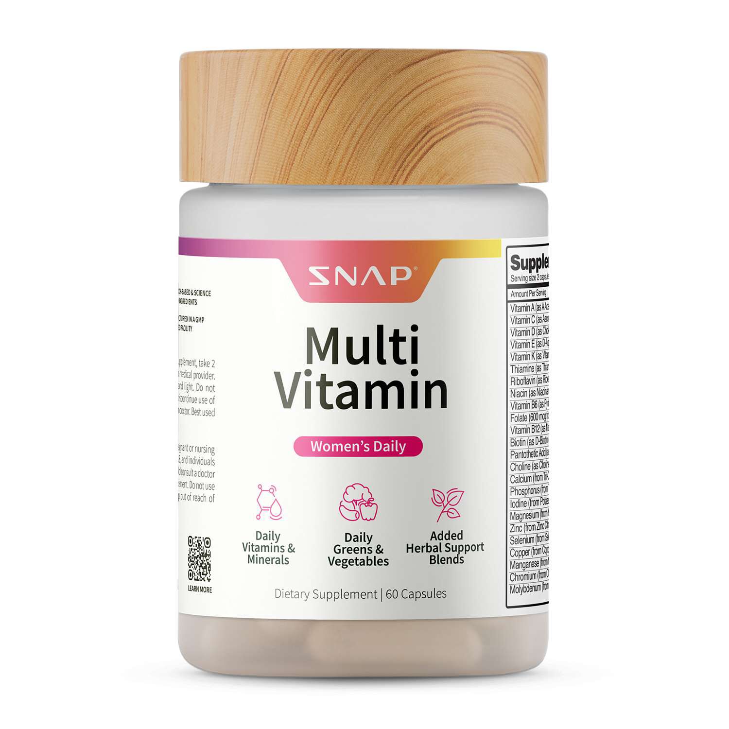 Daily Women's Multi - 60 Capsules (30 Servings)  | GNC