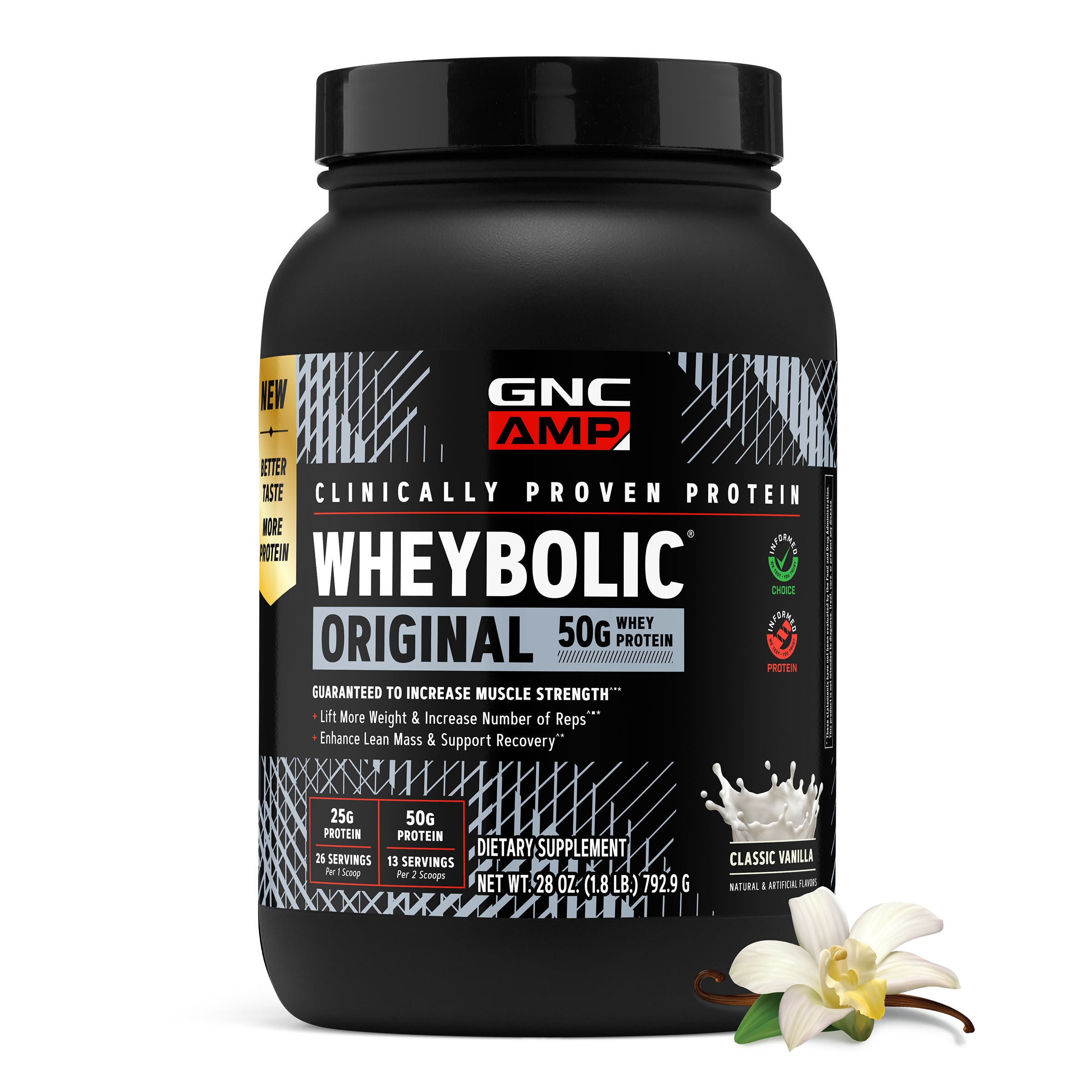 New Wheybolic - Classic Vanilla (26 Servings) Classic Vanilla | GNC