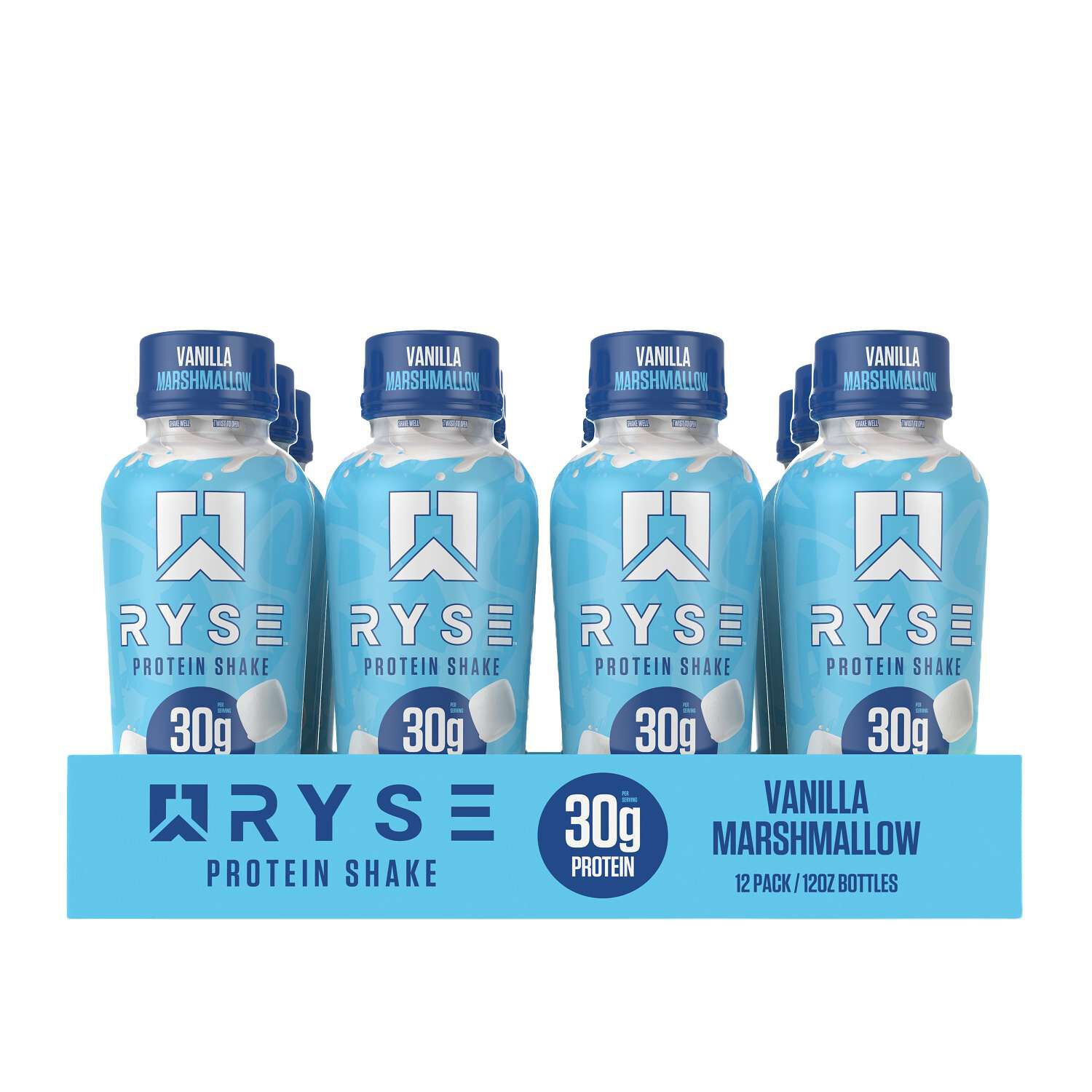 Protein Shake - Vanilla Marshmallow - 12 fl oz. (12 Bottles) Vanilla Marshmallow | GNC