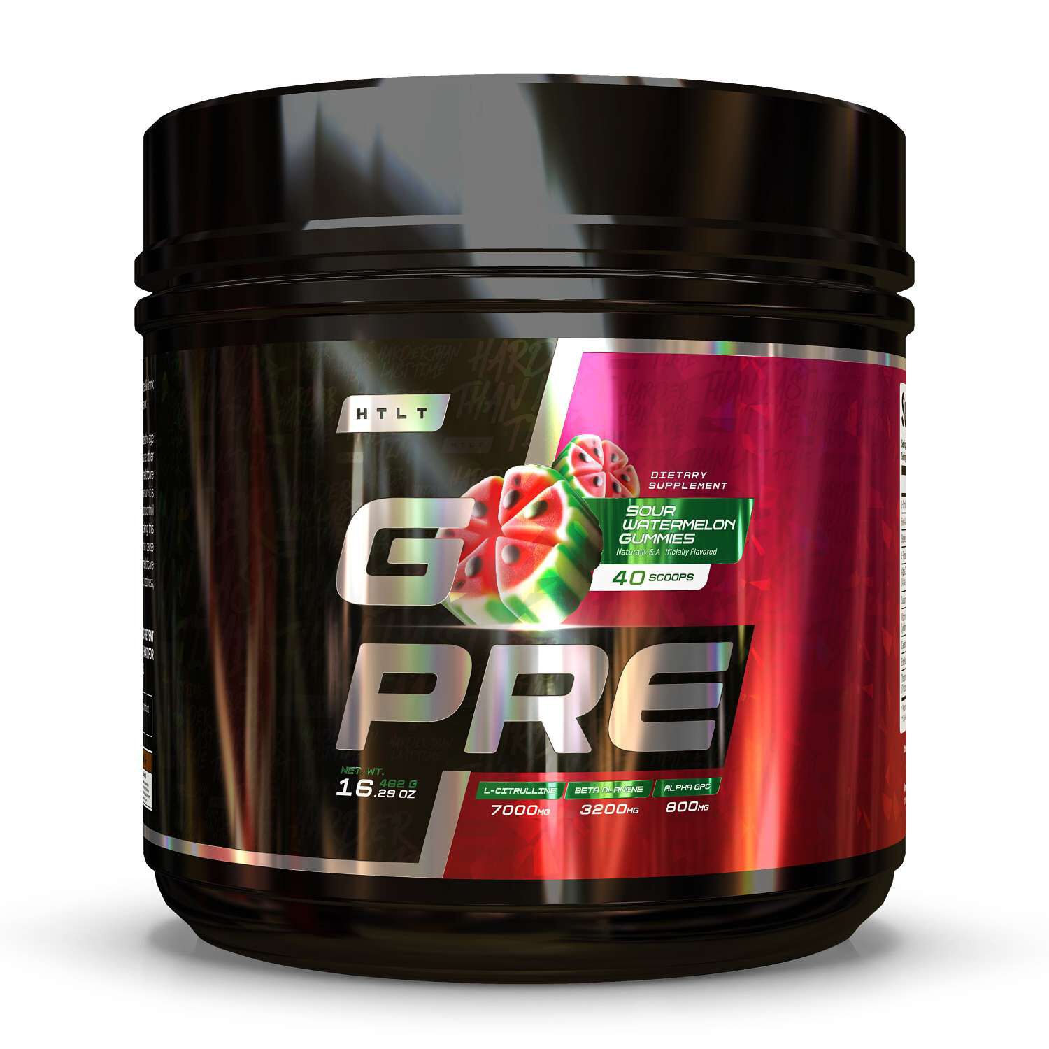 G-Pre - Sour Watermelon Gummies (40 Servings)