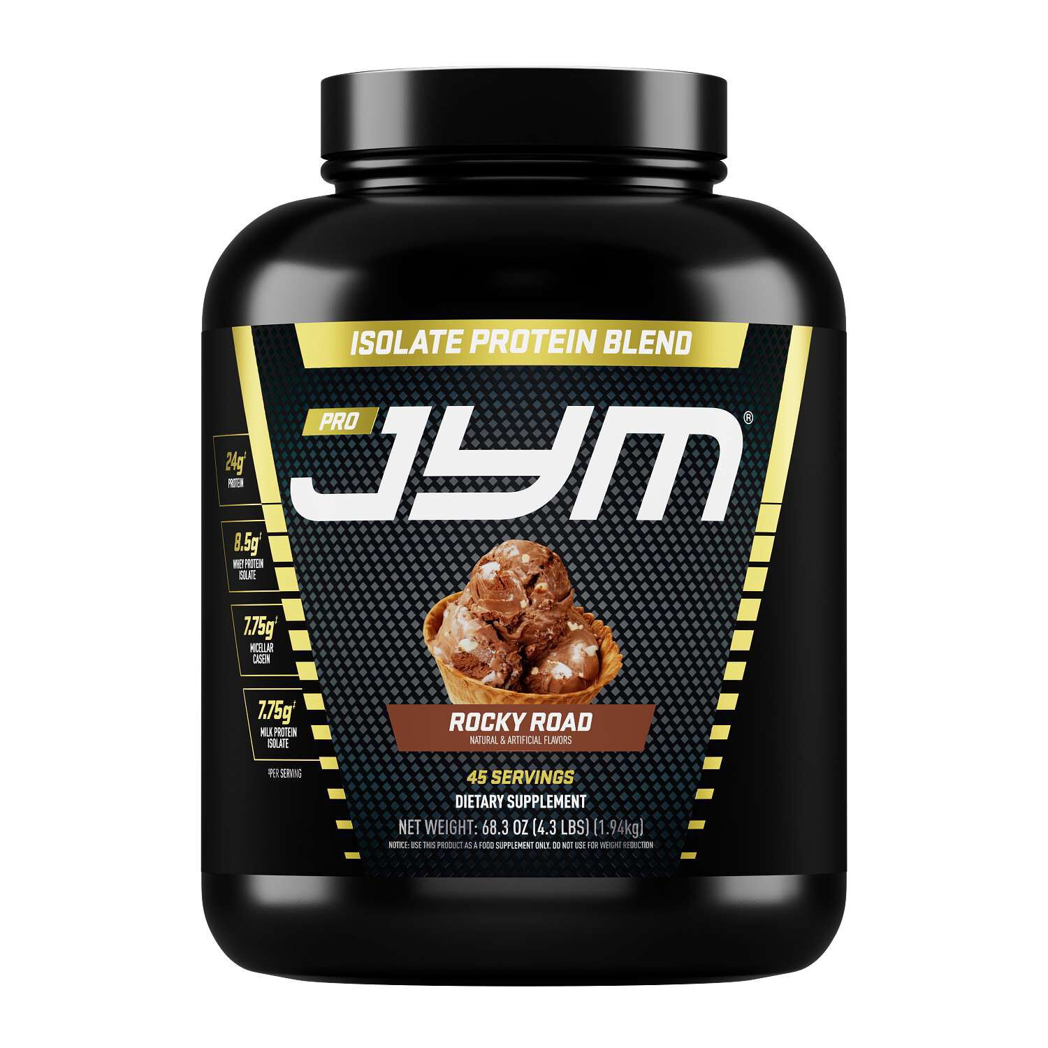 Isolate Protein Blend - Rocky Road (45 Servings) Rocky Road | GNC