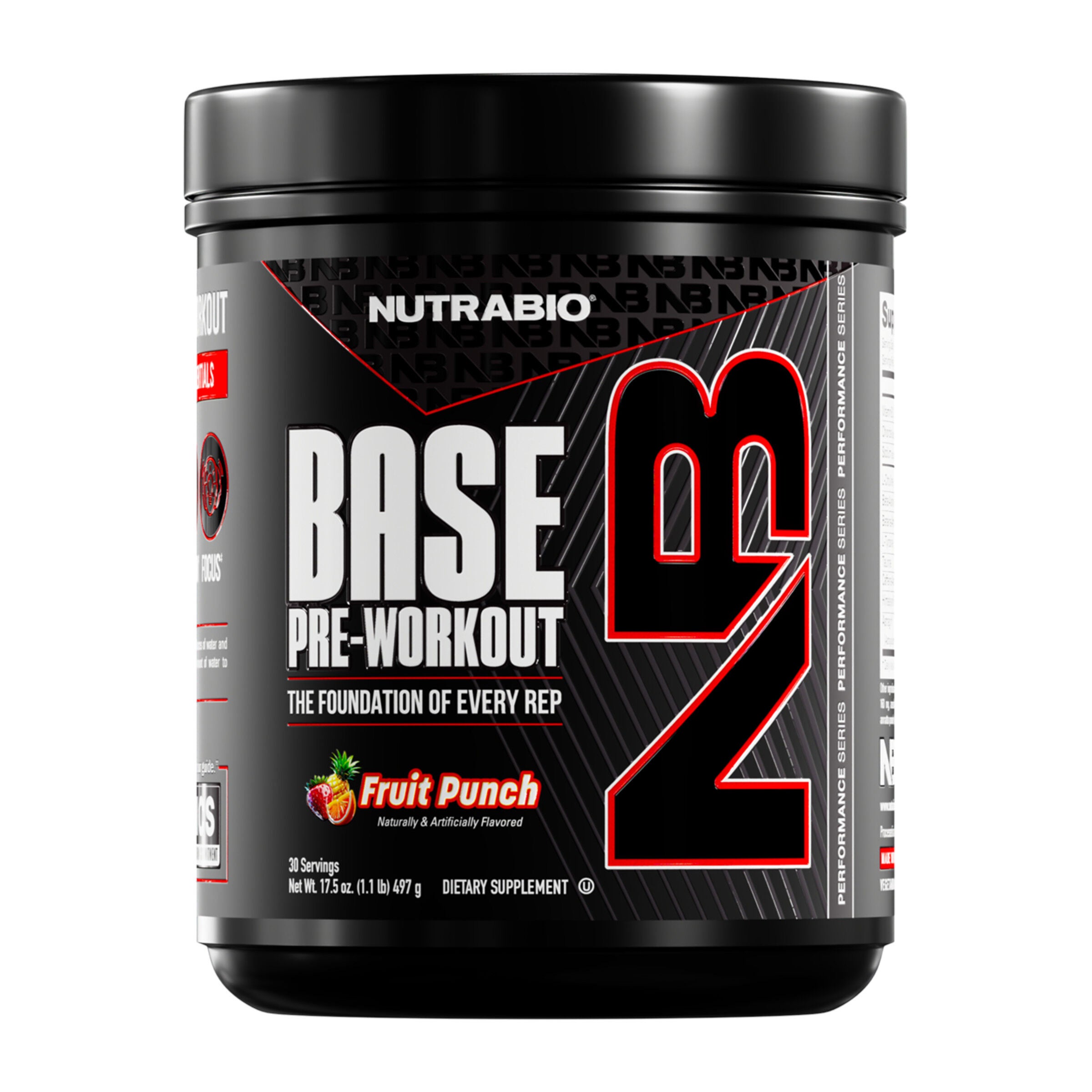 Base Pre-Workout - Fruit Punch (30 Servings)  | GNC