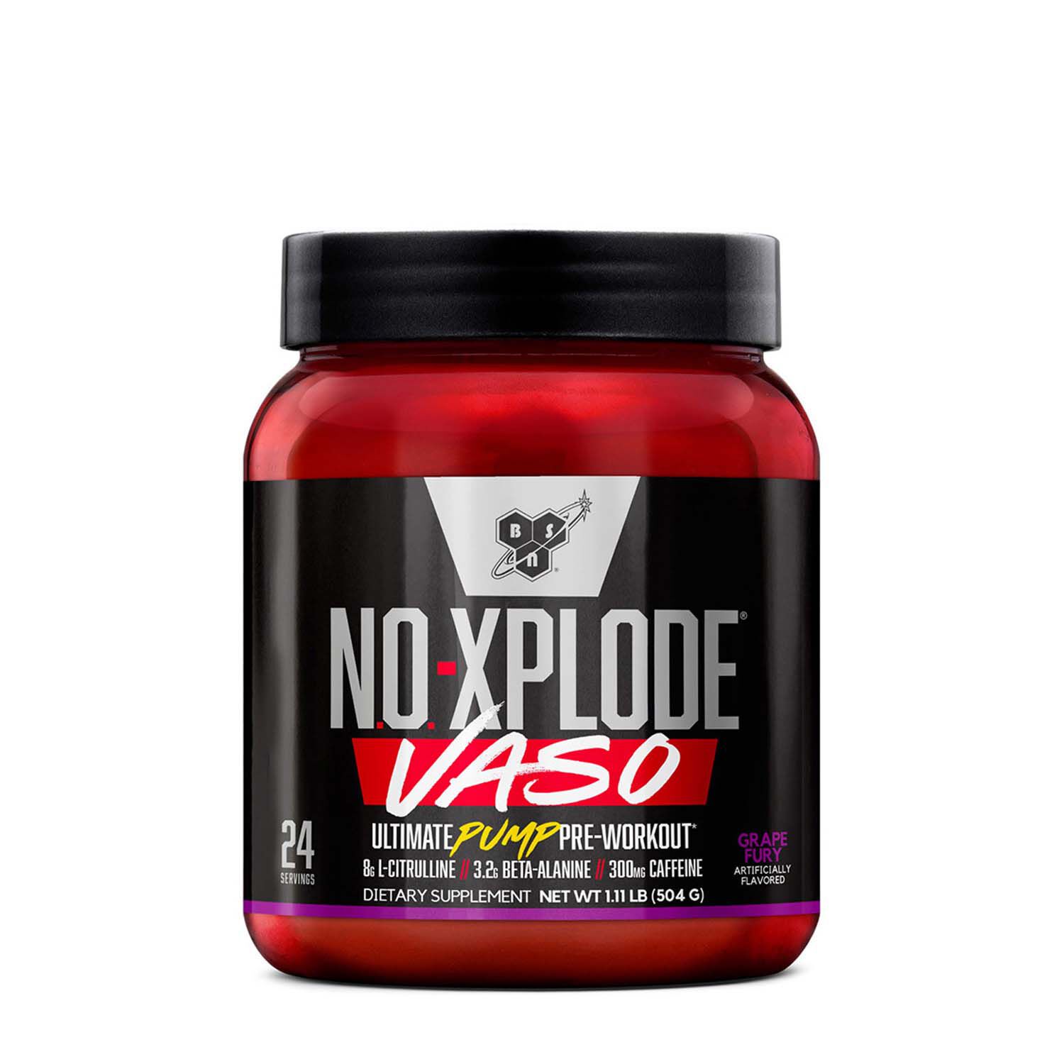 BSN NOXPLODE Vaso Pre Workout Grape Fury