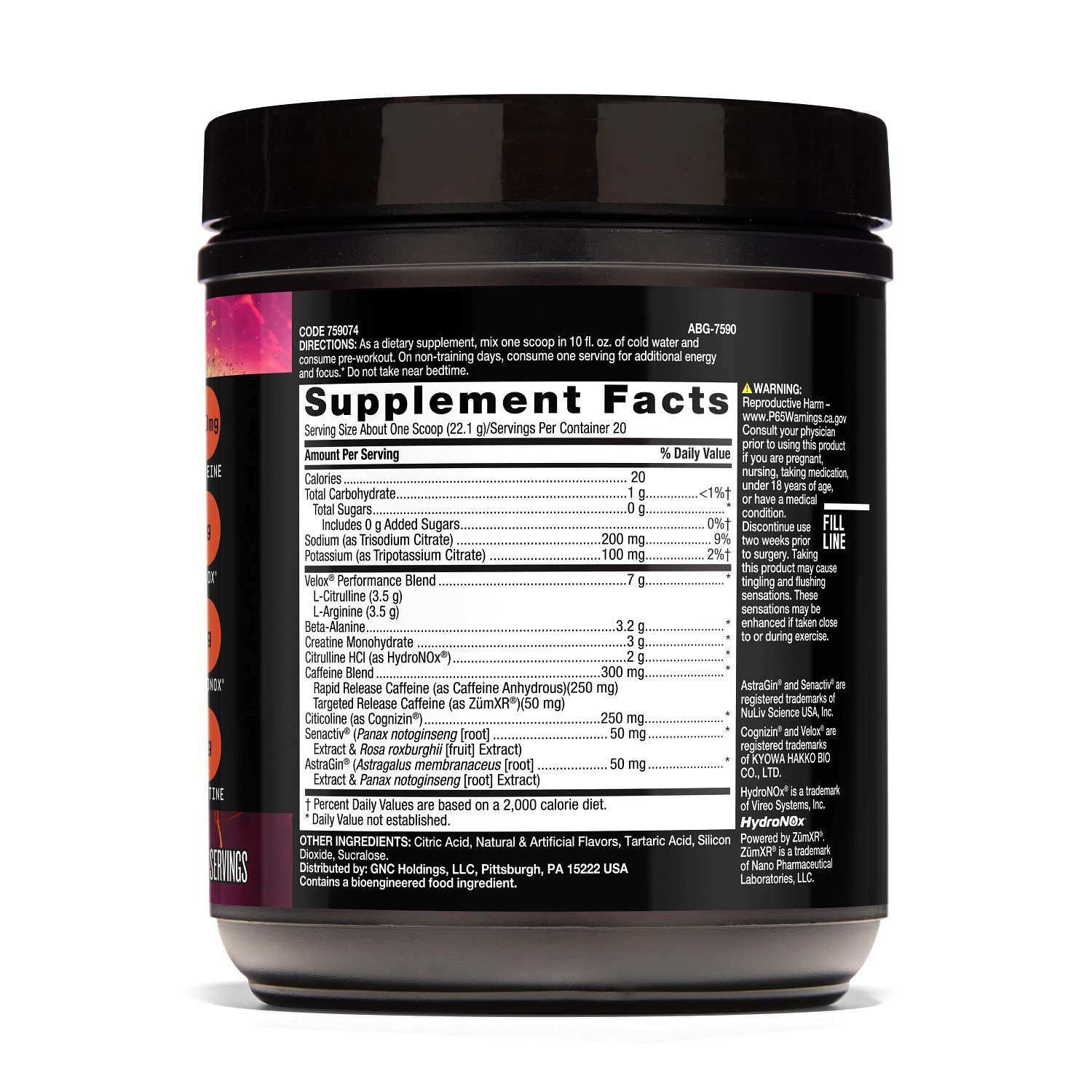LIT AF&reg; V2 Pre-Workout - Gummy Worm (20 Servings) Gummy Worm | GNC