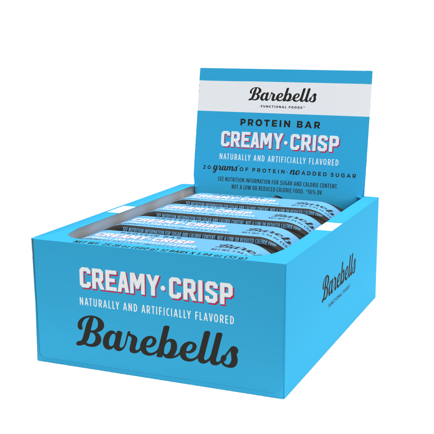 Protein Bar - Creamy Crisp (12 Bars) Creamy Crisp | GNC