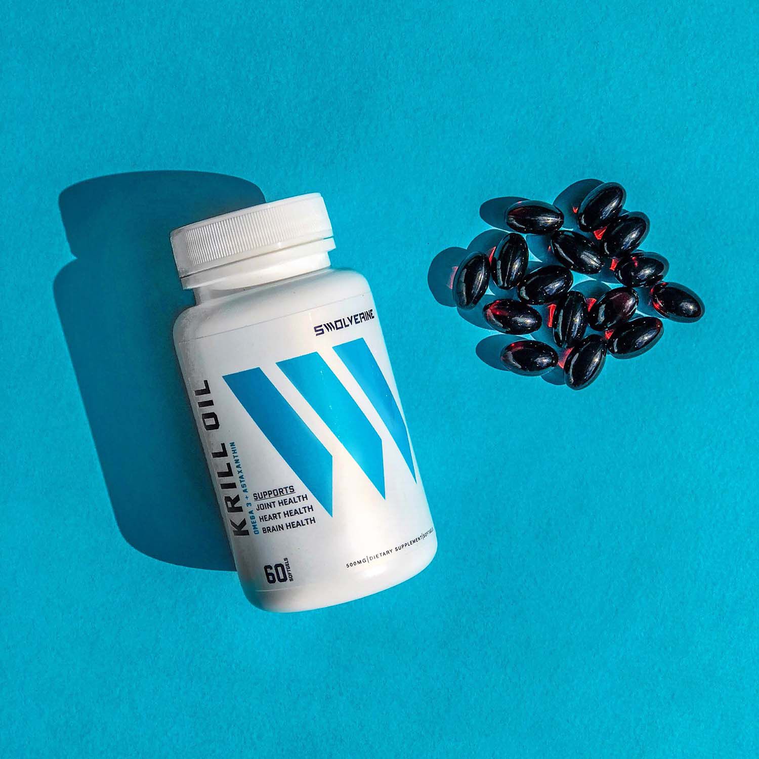 Krill Oil 500 mg - 60 Softgels (60 Servings)  | GNC