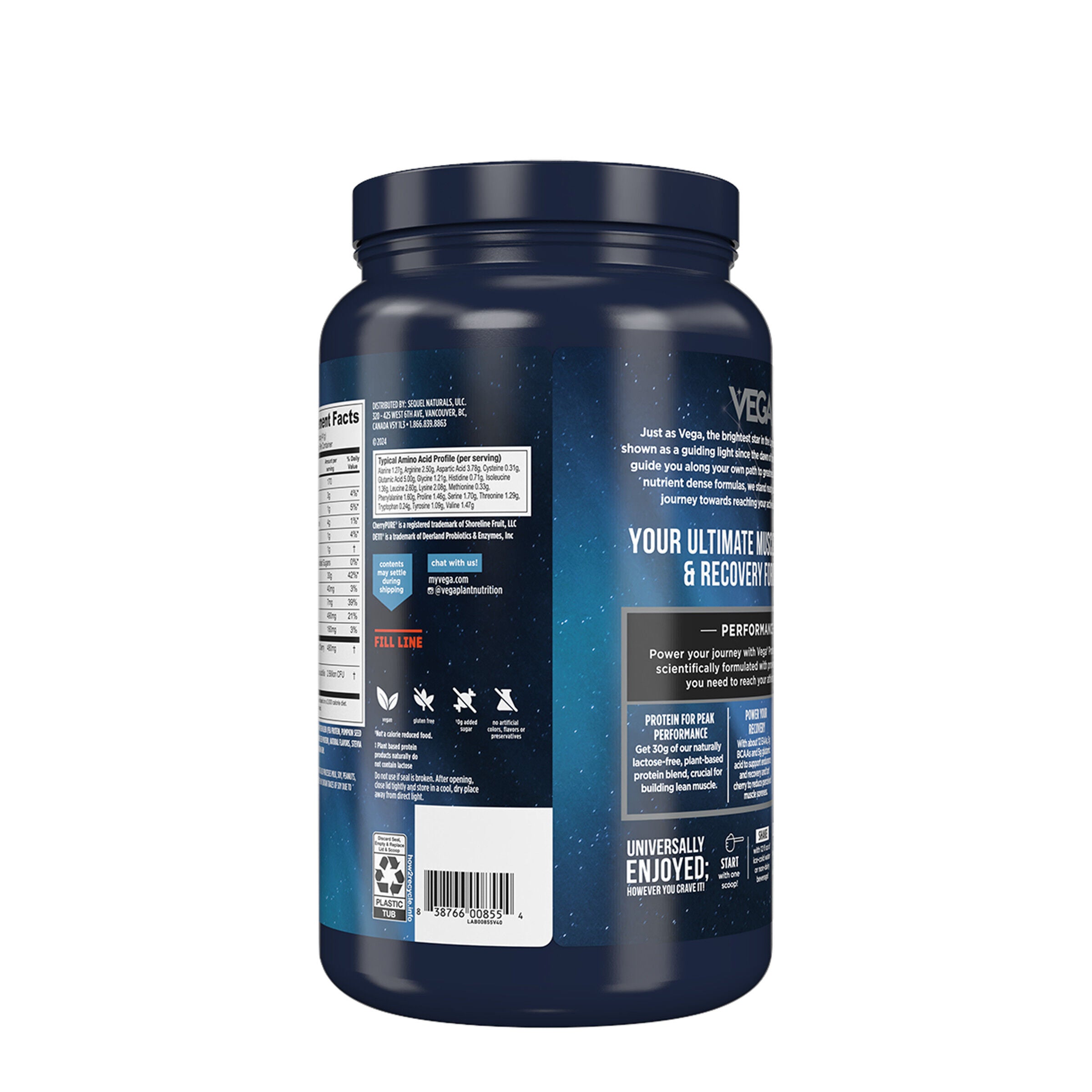 Premium Plant Based Protein - Vanilla (20 Servings) Vanilla | GNC