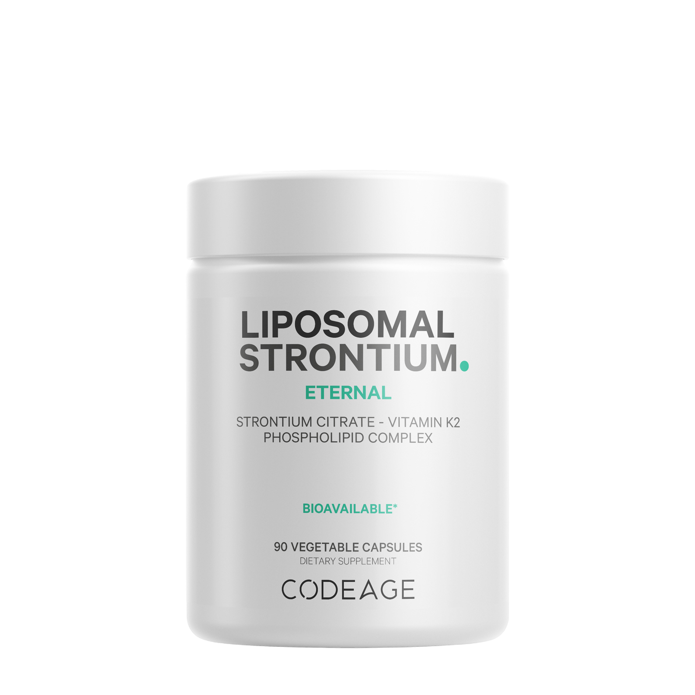 Liposomal Strontium - 90 Vegetable Capsules (30 Servings)