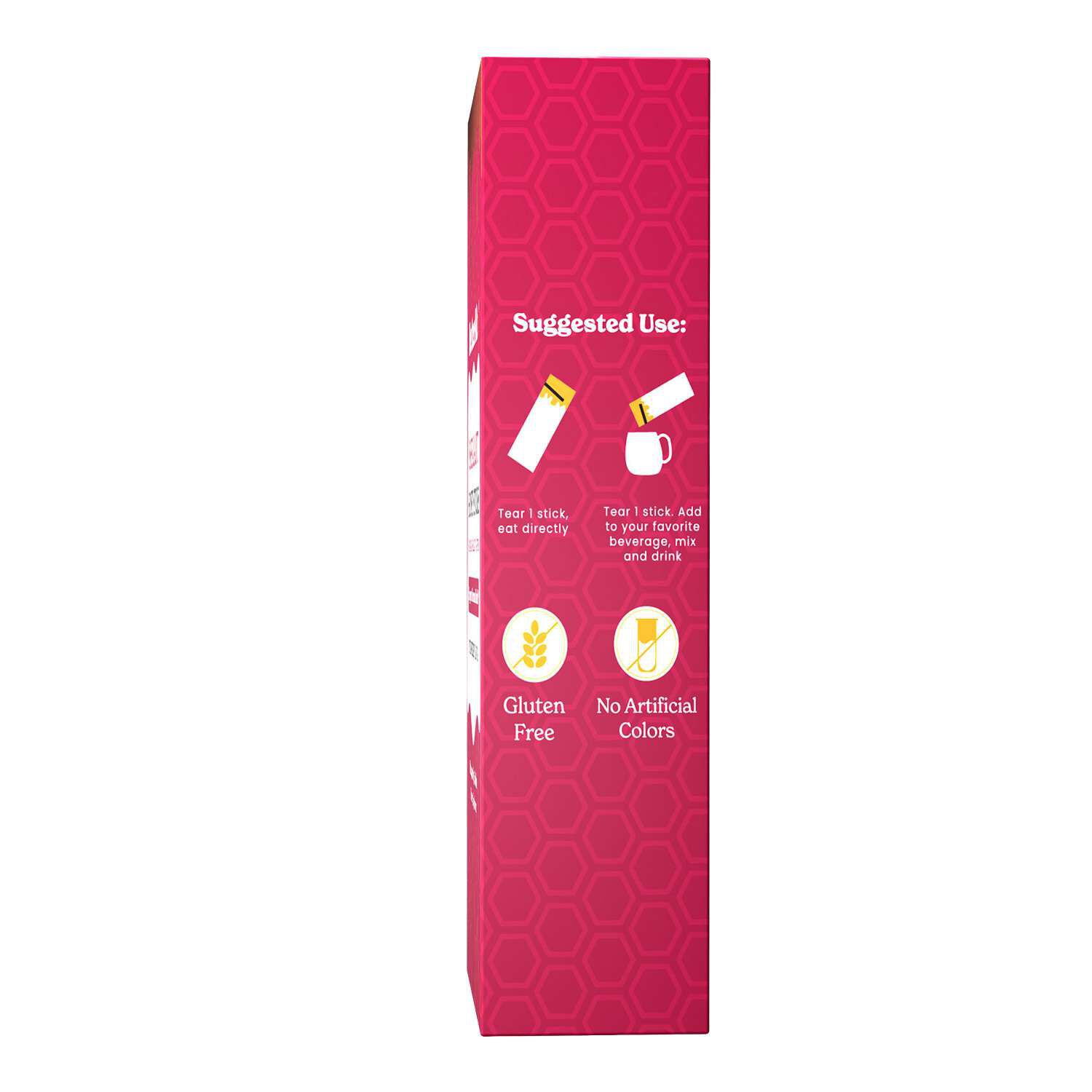 She-lajit Honey Sticks - Strawberry (5 Sticks)  | GNC