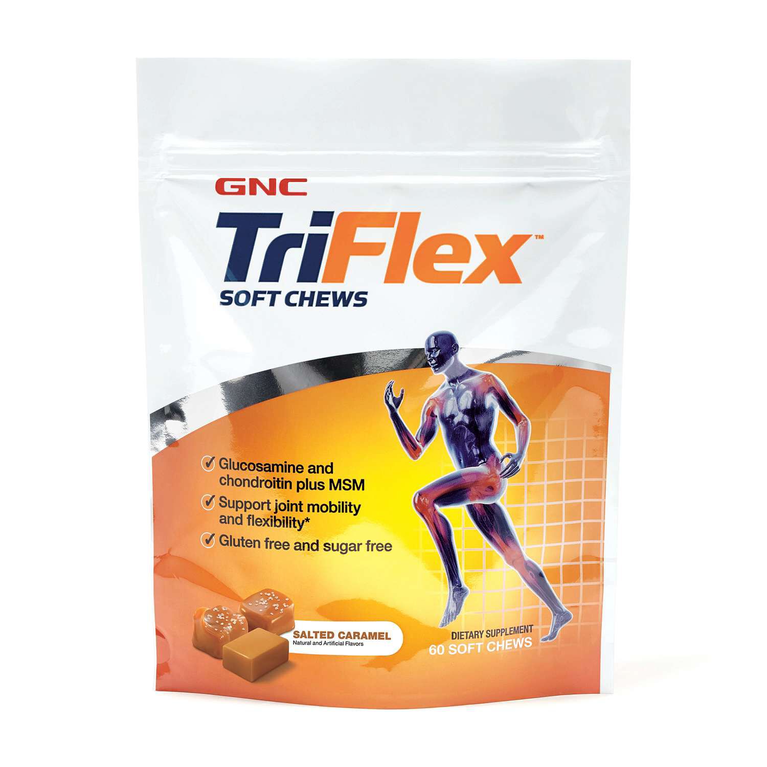 TriFlex&trade; Soft Chews - Salted Caramel - 60 Soft Chews (60 Servings) Salted Caramel | GNC