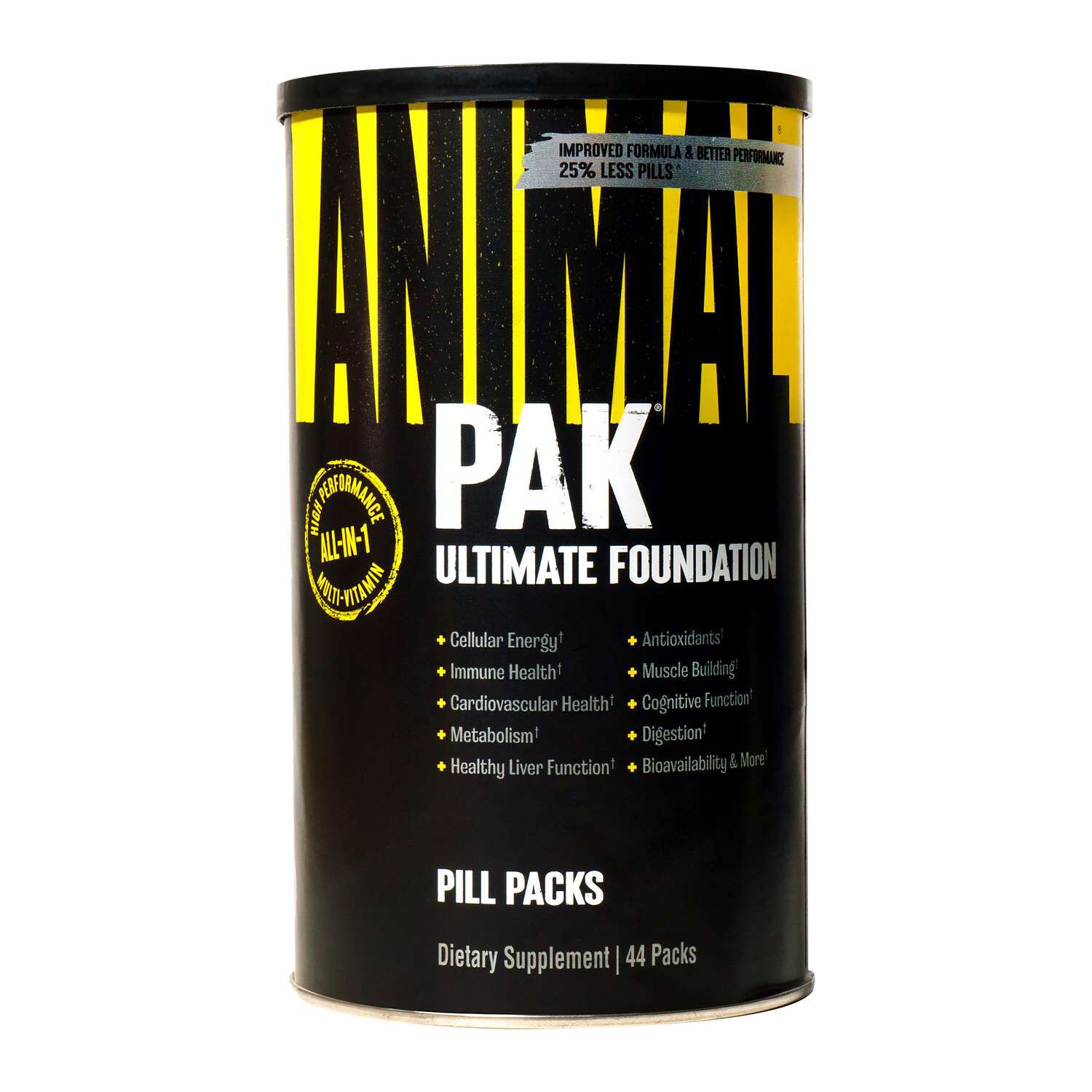 Animal Pak Ultimate Foundation Pill Packs - 44 Packs (22 Servings)  | GNC
