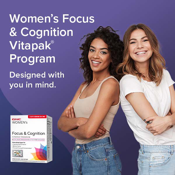 Focus &amp; Cognition Vitapak&reg; Program (1 Month Supply)  | GNC