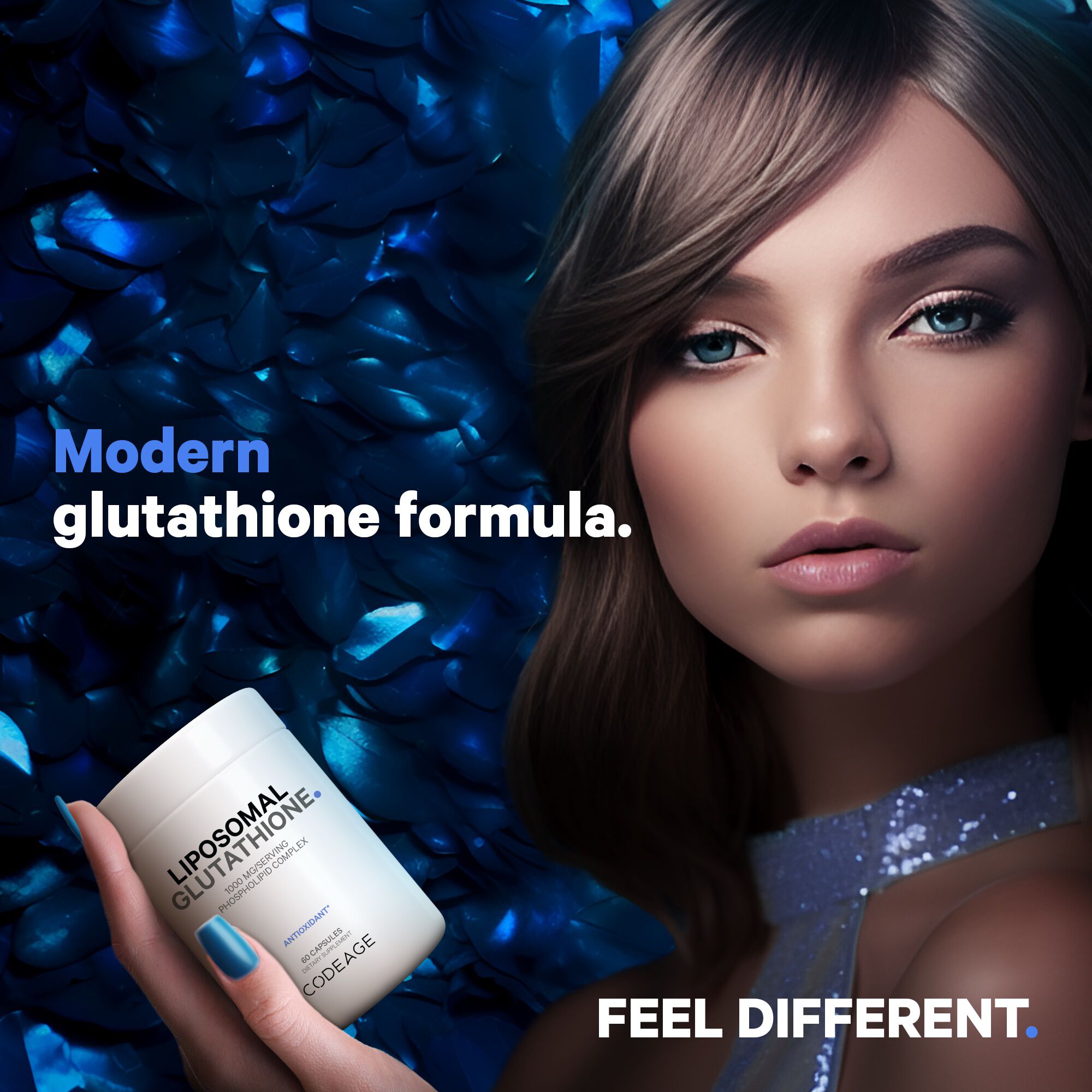 Liposomal Glutathione 1,000 MG - 60 Capsules (30 Servings)  | GNC