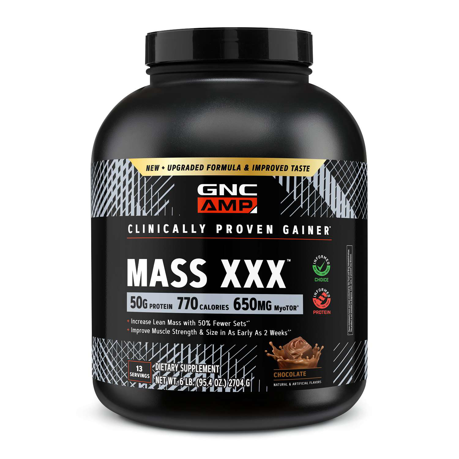 MASS XXX&trade; with MyoTor&reg; - Chocolate (13 Servings)  | GNC
