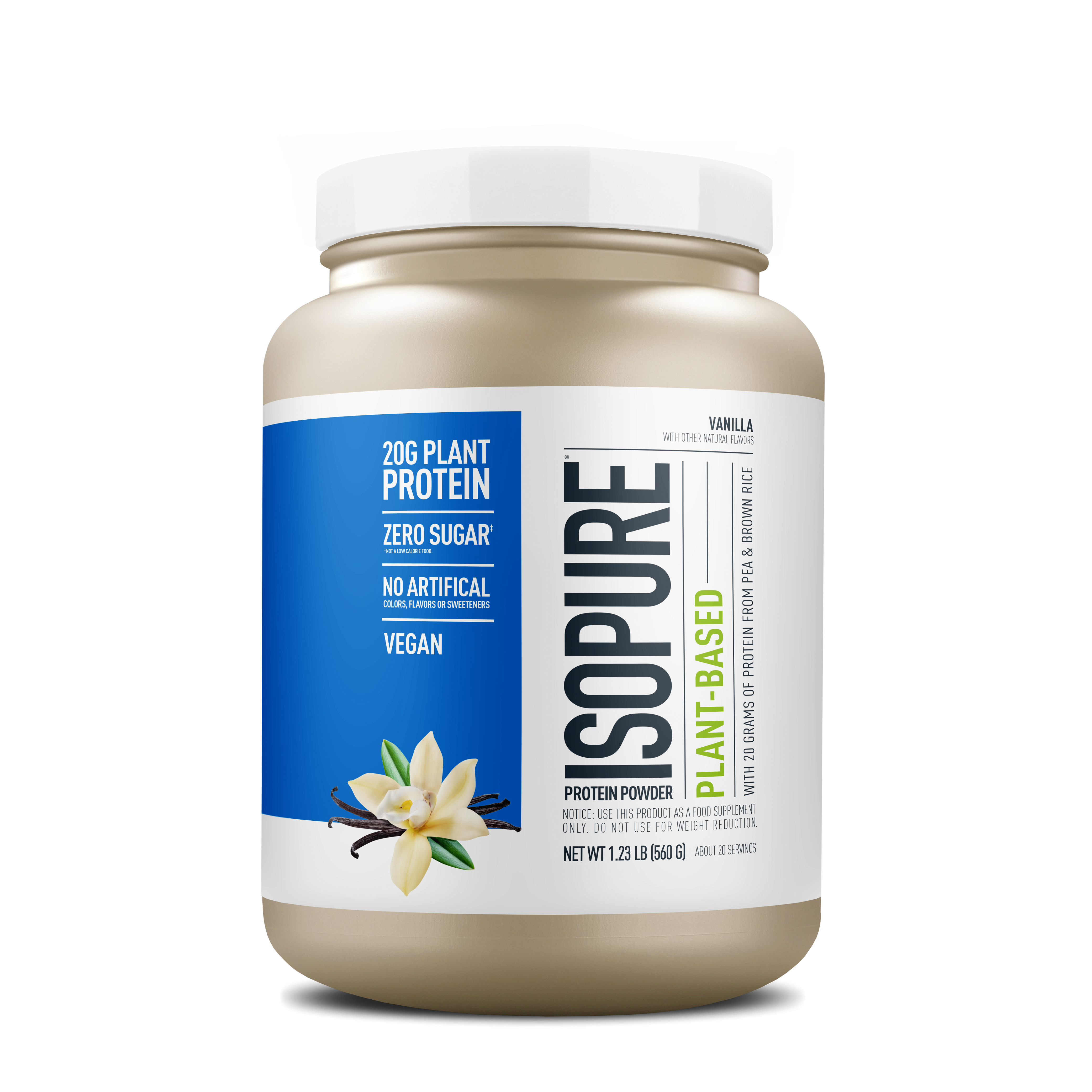 Plant-Based Protein - Vanilla &#40;20 Servings&#41; Vanilla | GNC