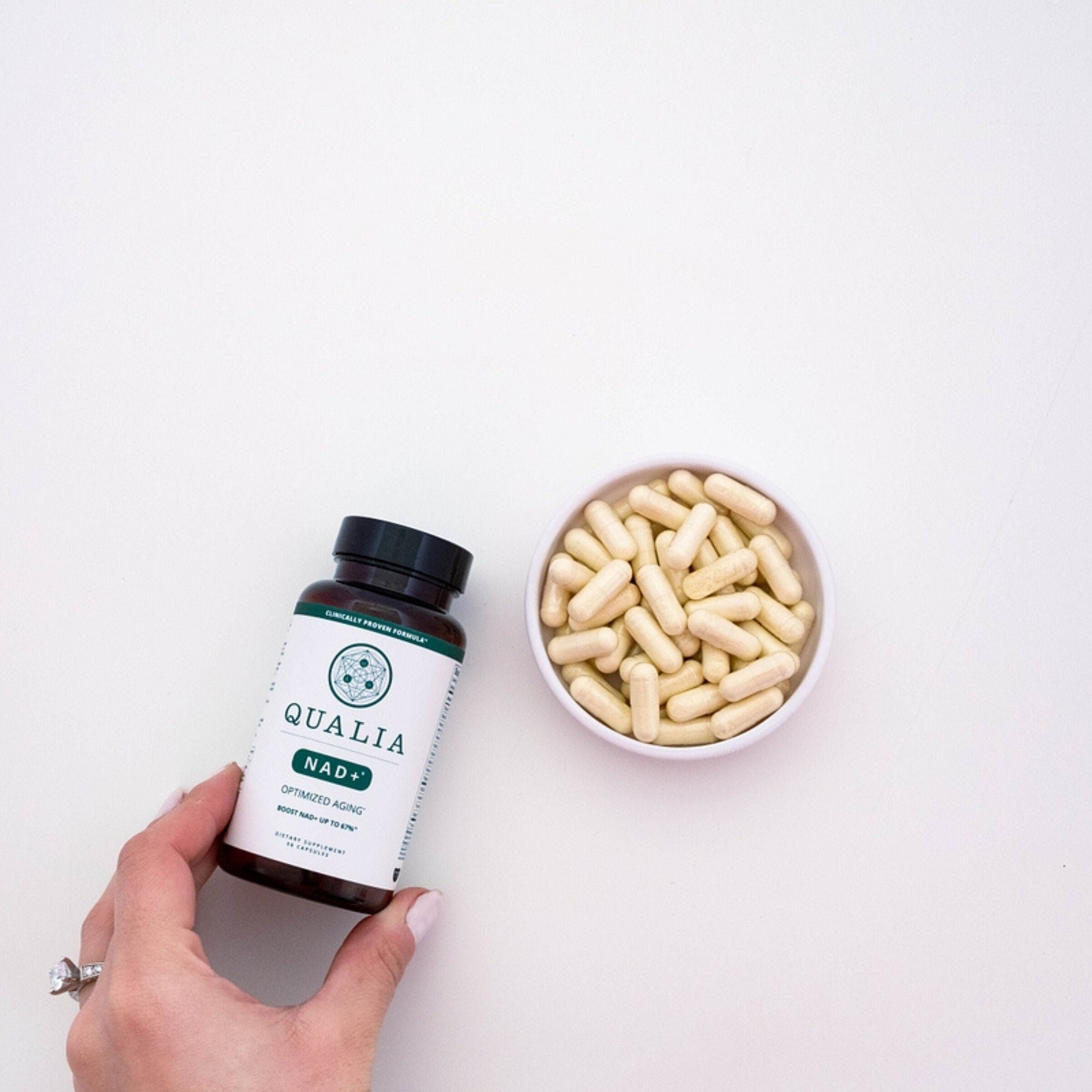 Qualia NAD+ - 42 Capsules (21 Servings)  | GNC