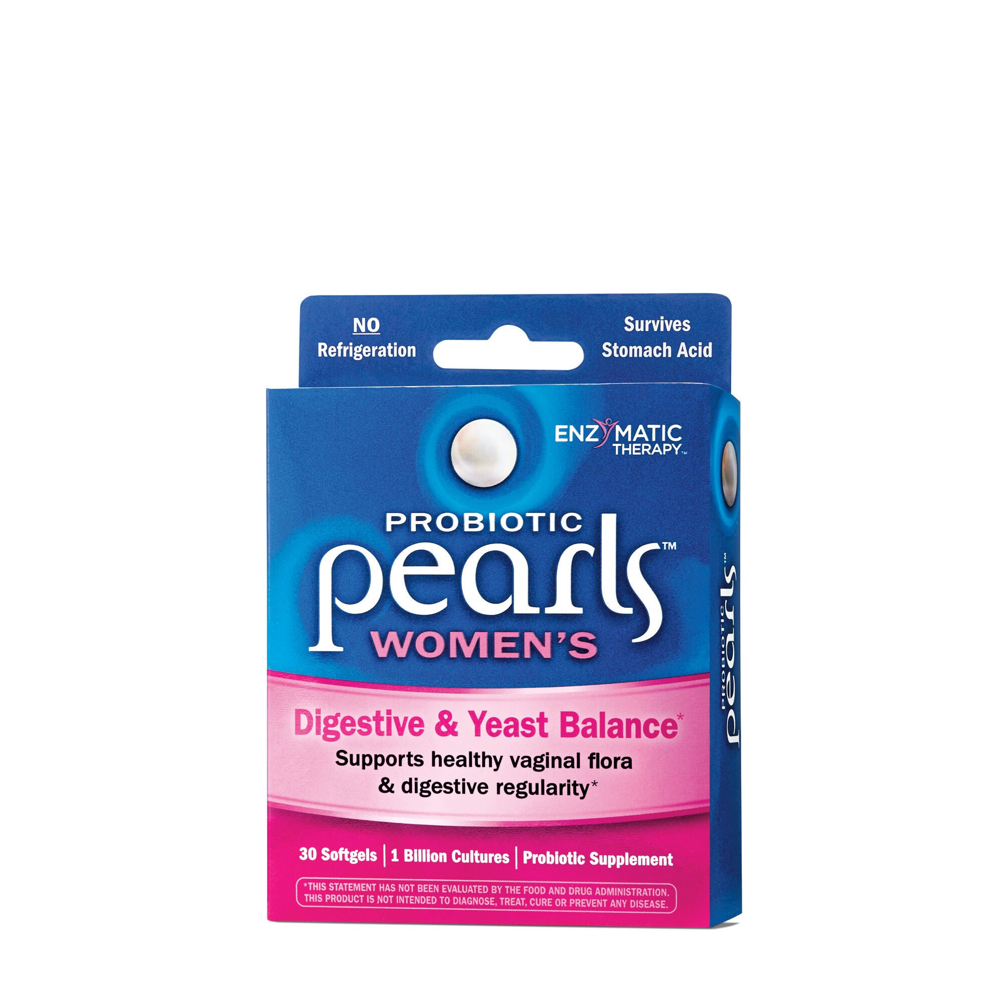 Enzymatic Therapy Pearls Yb Yeast Balancing Probiotics Gnc
