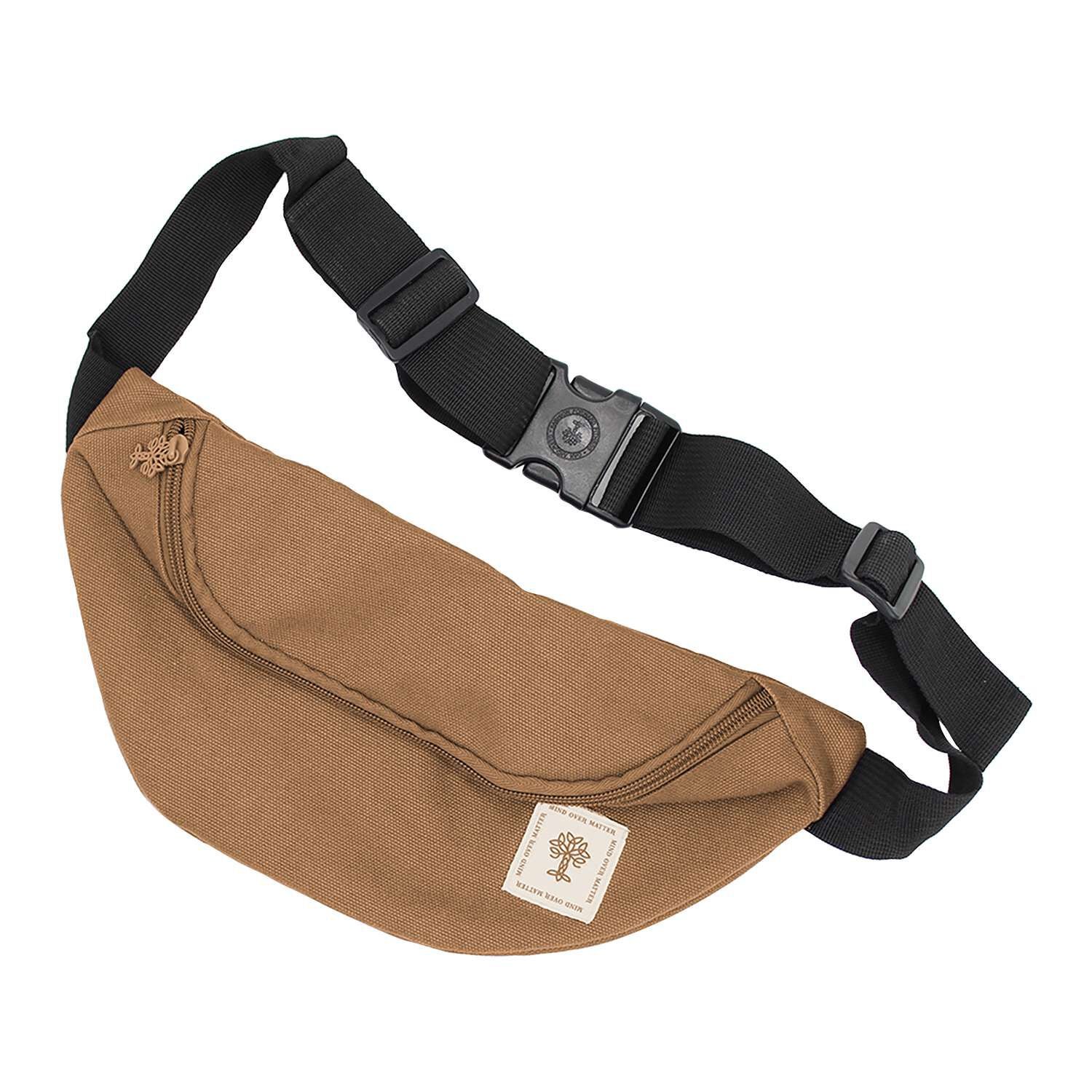 Canvas Crossbody Bag - Camel  | GNC