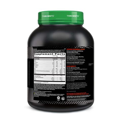 GNC AMP Wheybolic Whey Protein Flavored with Girl Scout Thin Mints!