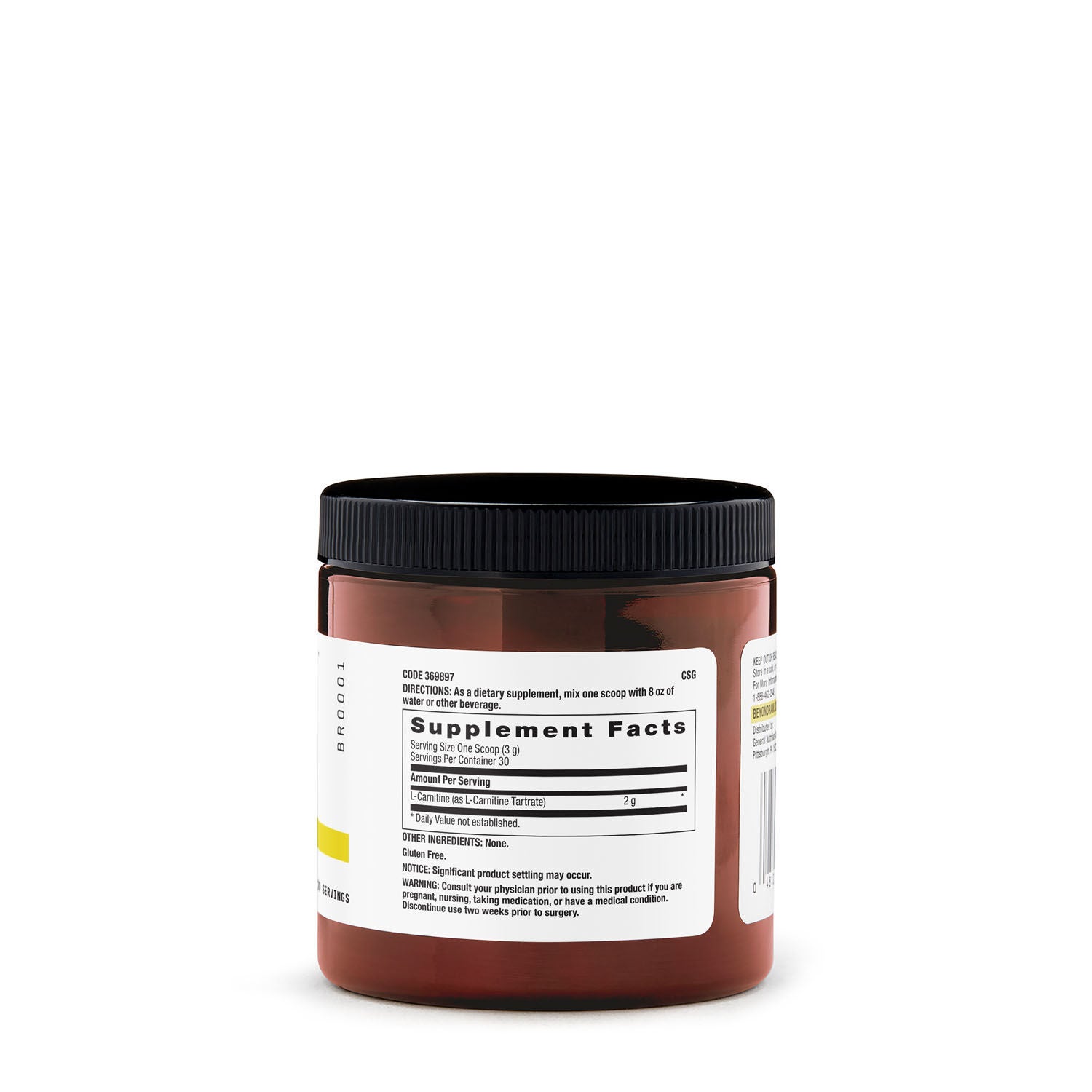 Chemistry Labs™ L-Carnitine - 30 Servings