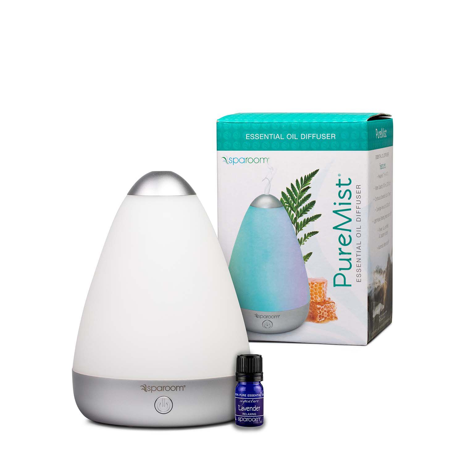 SpaRoom® PureMist® Essential Oil Diffuser with Lavender Oil GNC