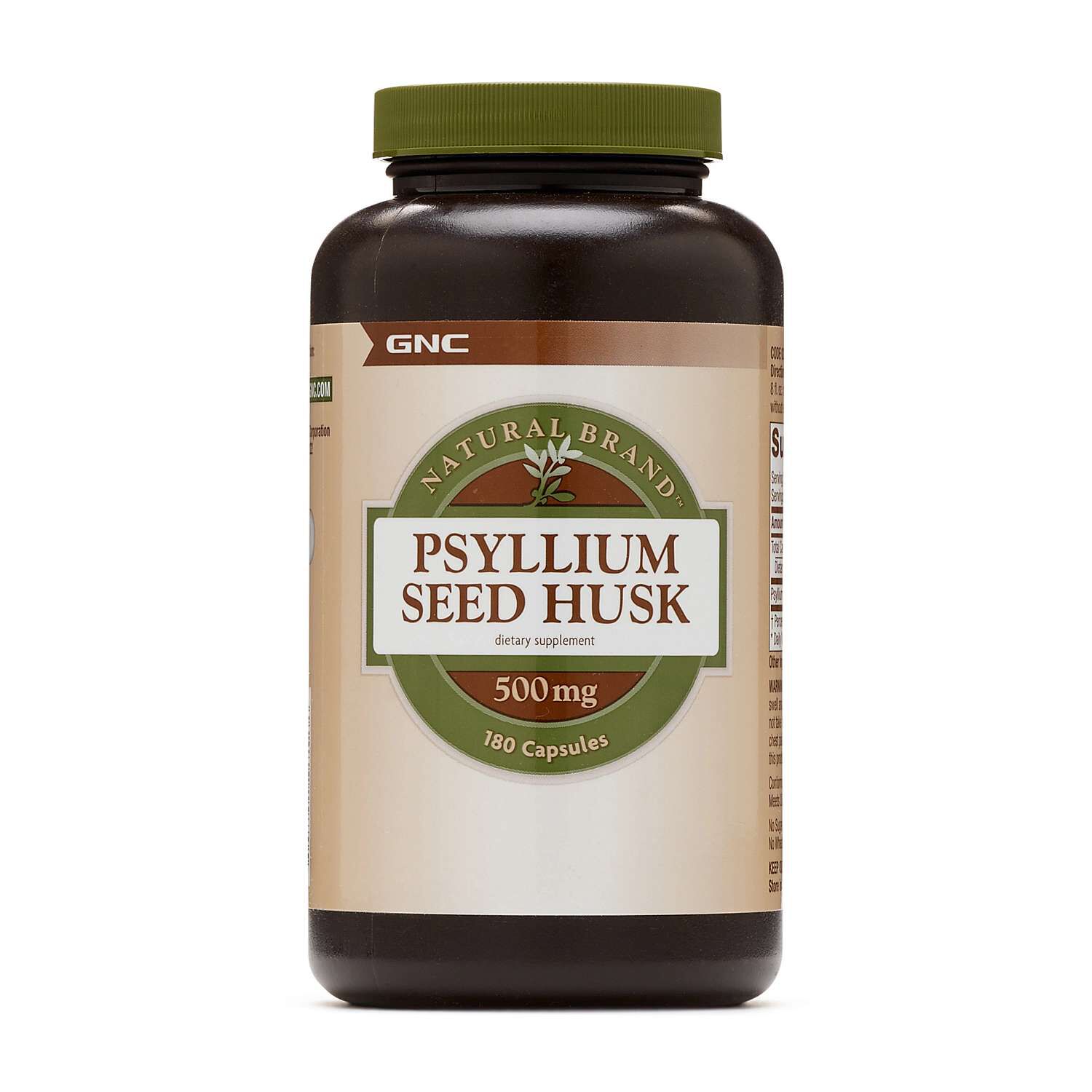 Psyllium Seed Husk - 180 Capsules (90 Servings)  | GNC