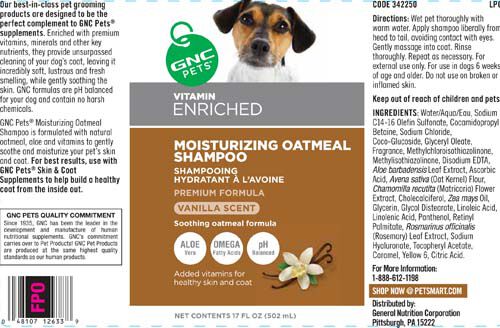 gnc oatmeal shampoo