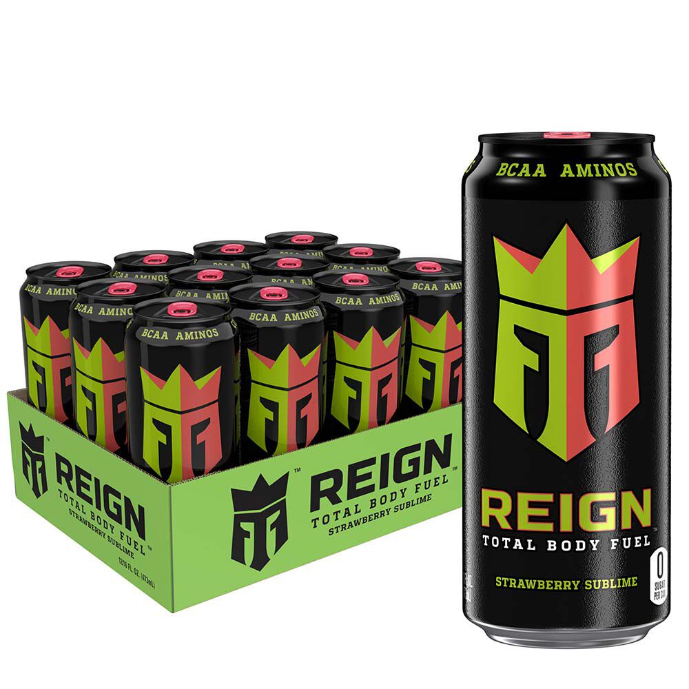 Reign Total Body Fuel Strawberry Sublime Energy Drink Gnc Gnc