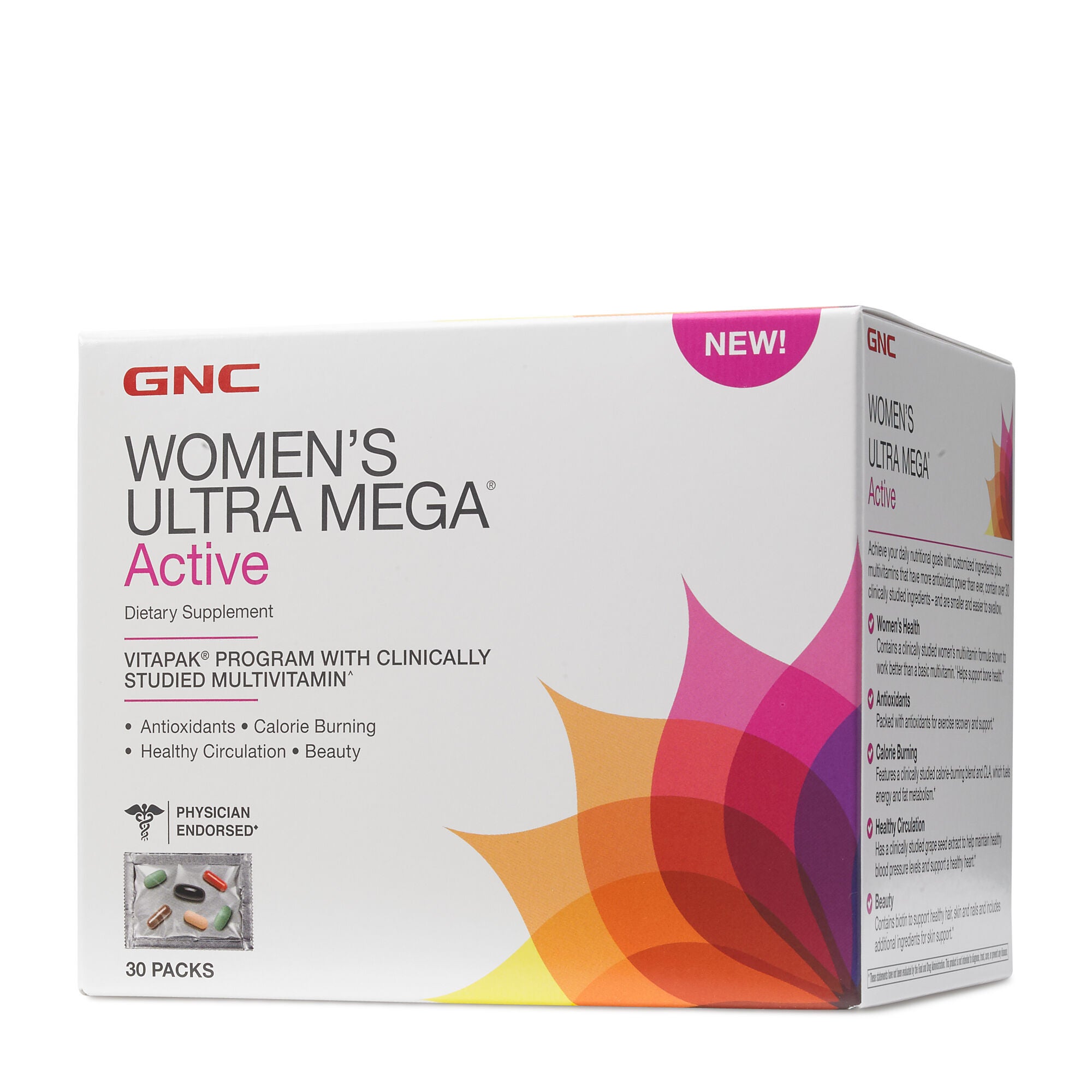 Gnc Women S Ultra Mega Active Vitapak Program Gnc