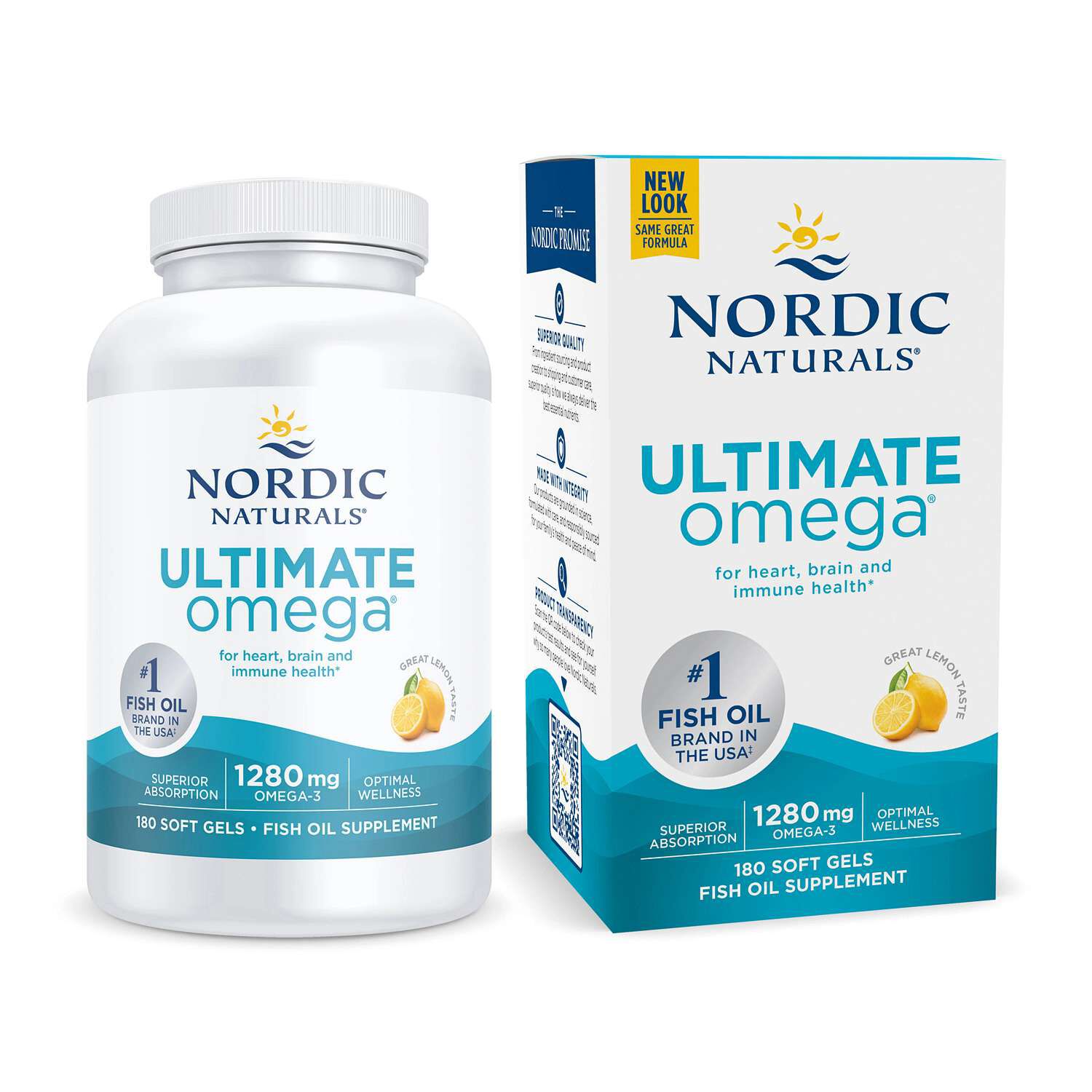Ultimate Omega&reg; Soft Gels - 180 Softgels (90 Servings)